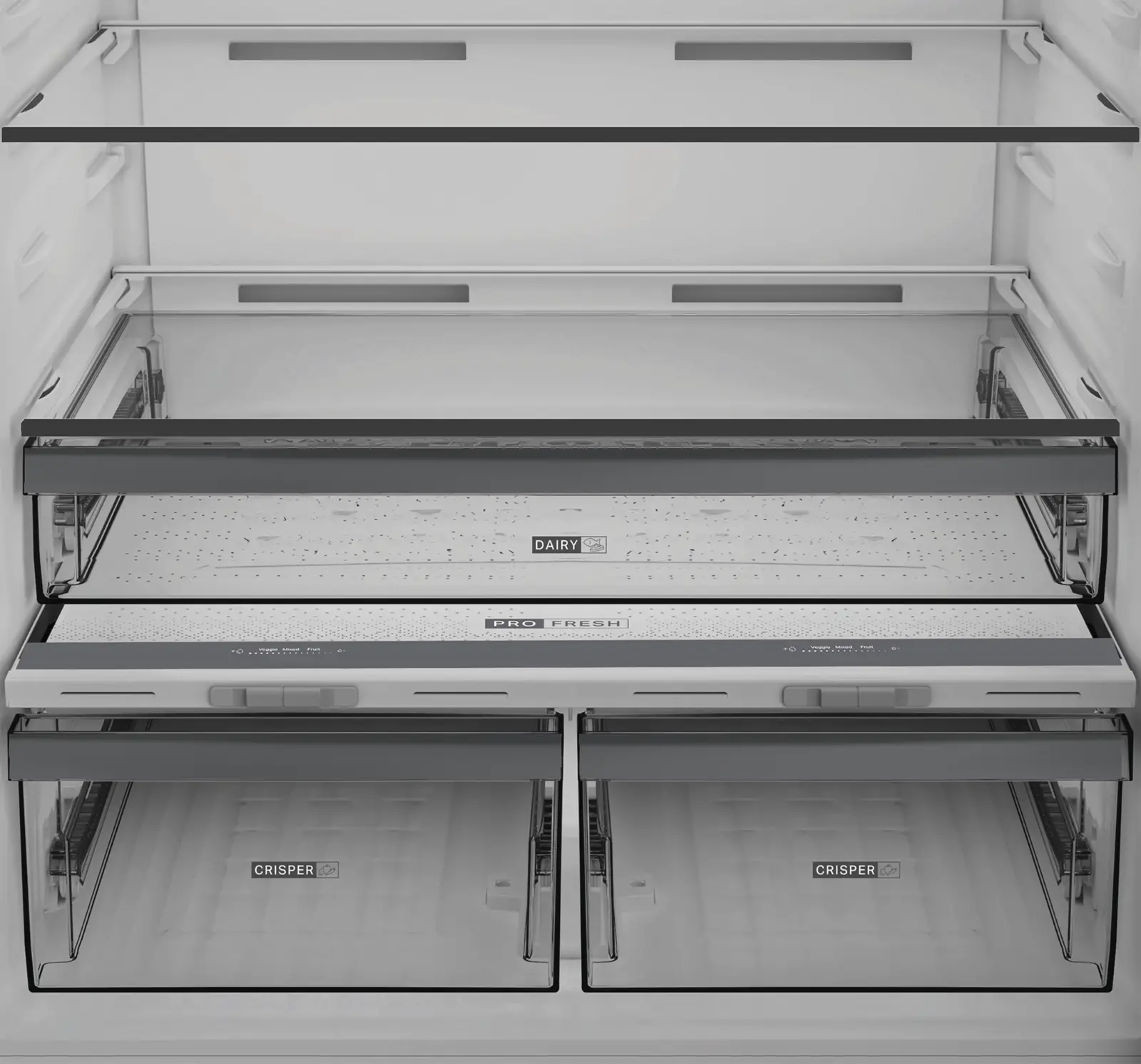 Whirlpool WHK2 6614 X6E Koel-vriescombinatie