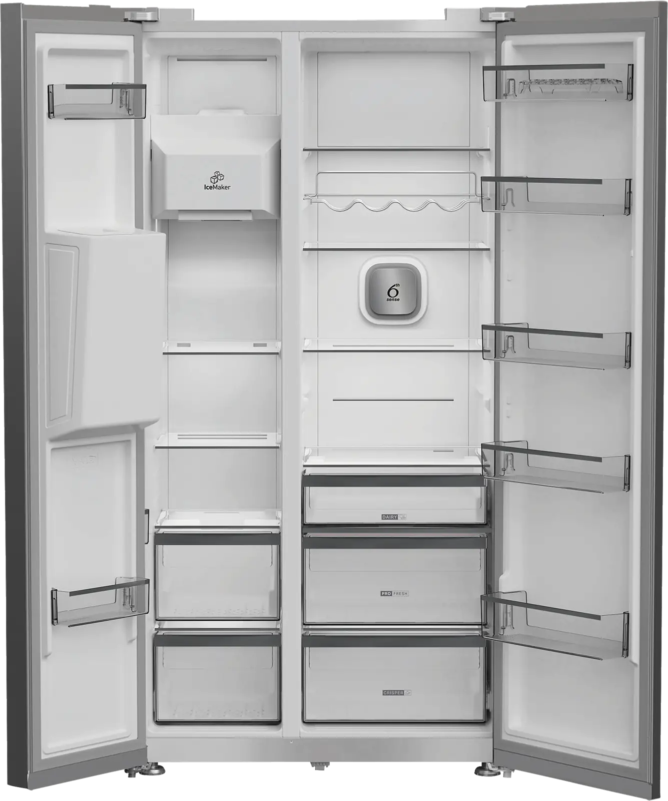 Whirlpool WHG2 6574W X5E Amerikaanse Koelkast 