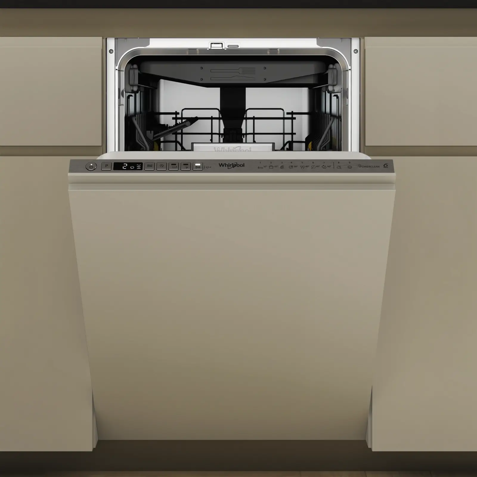 Whirlpool WH6IB10BS7LA0 Inbouw Vaatwasser 