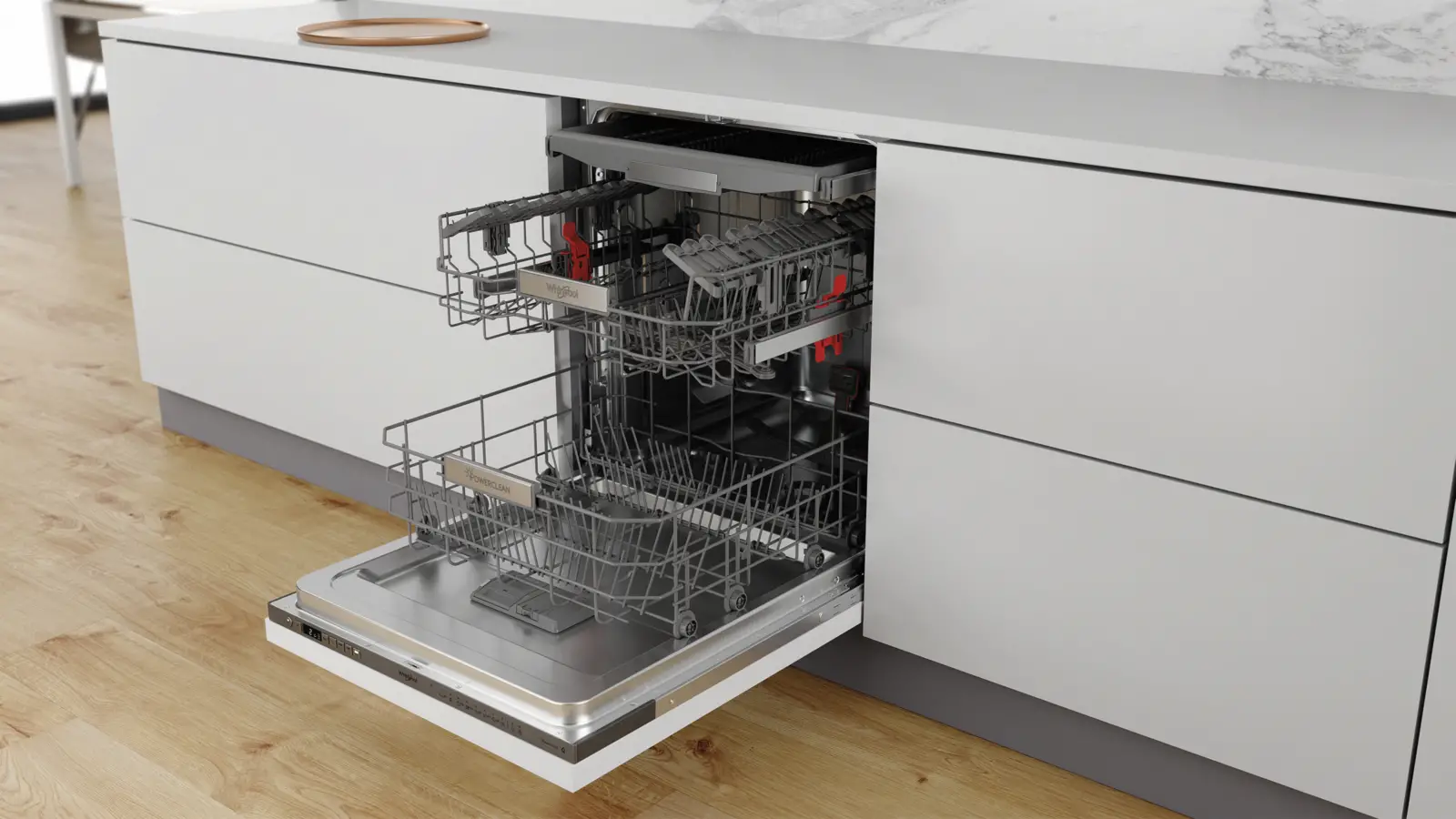 Whirlpool WH6IA14BN7A0 Inbouw Vaatwasser