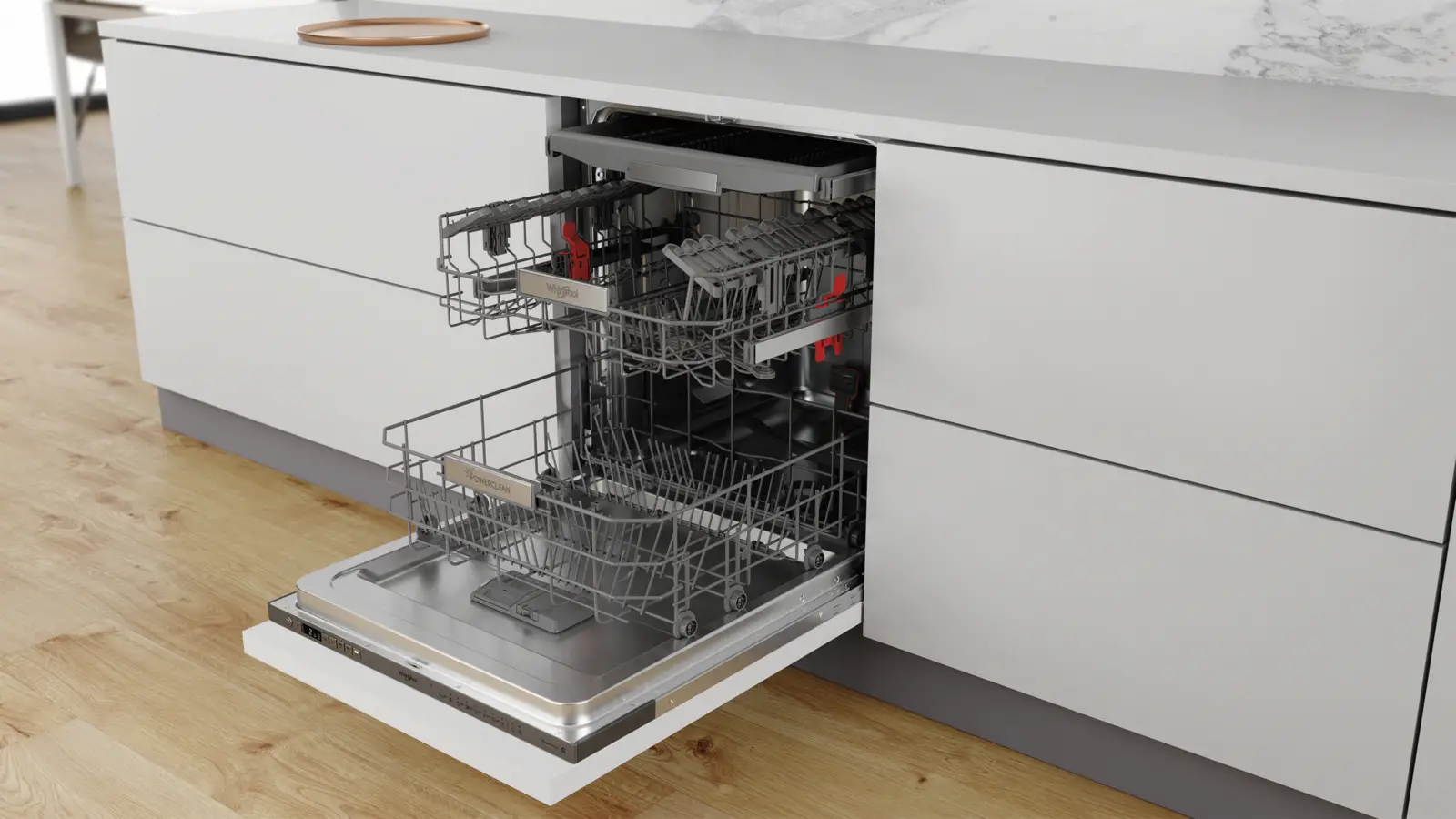 Whirlpool W0ID561S Inbouw Vaatwasser