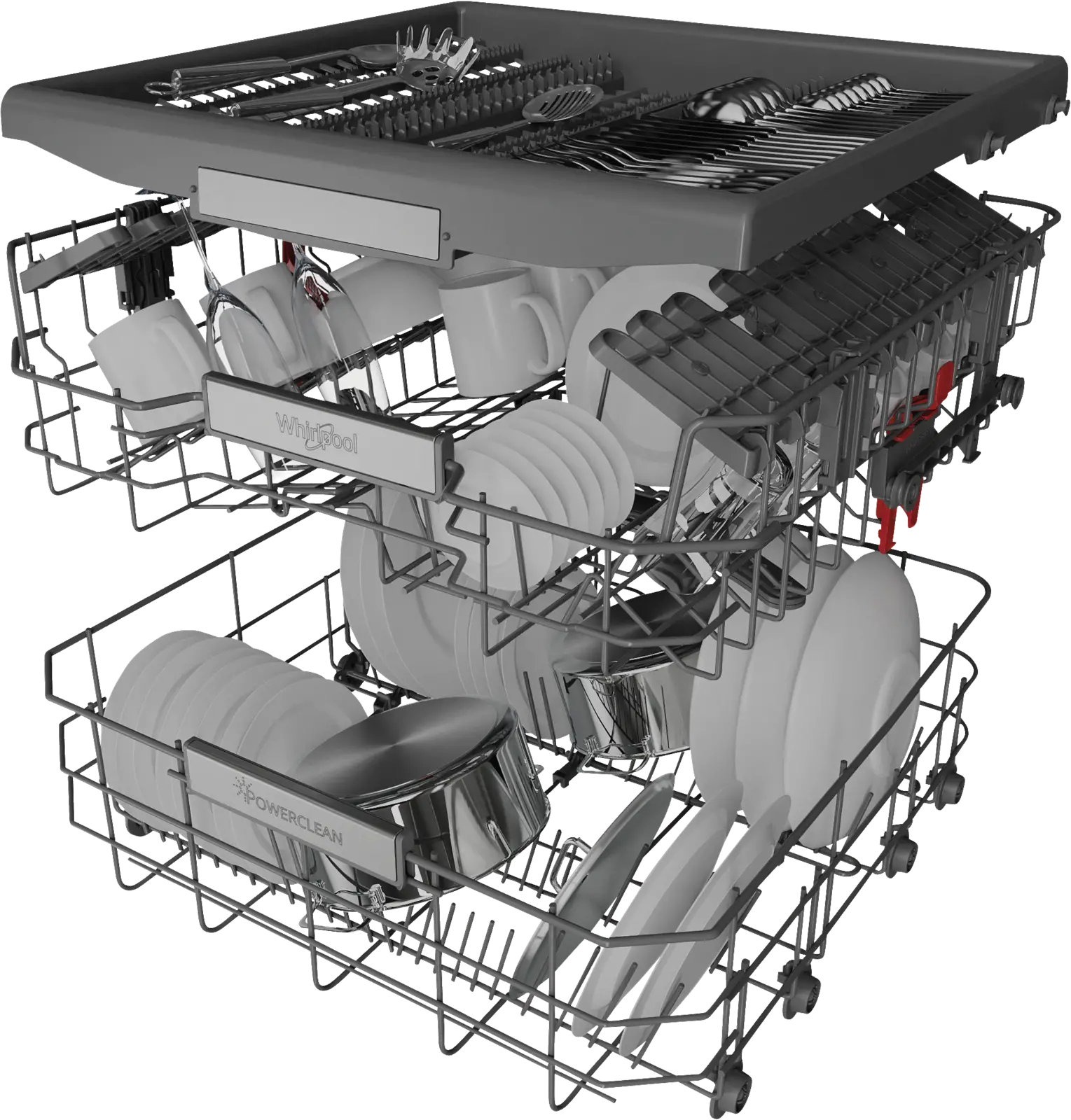 Whirlpool W0ID561S Inbouw Vaatwasser