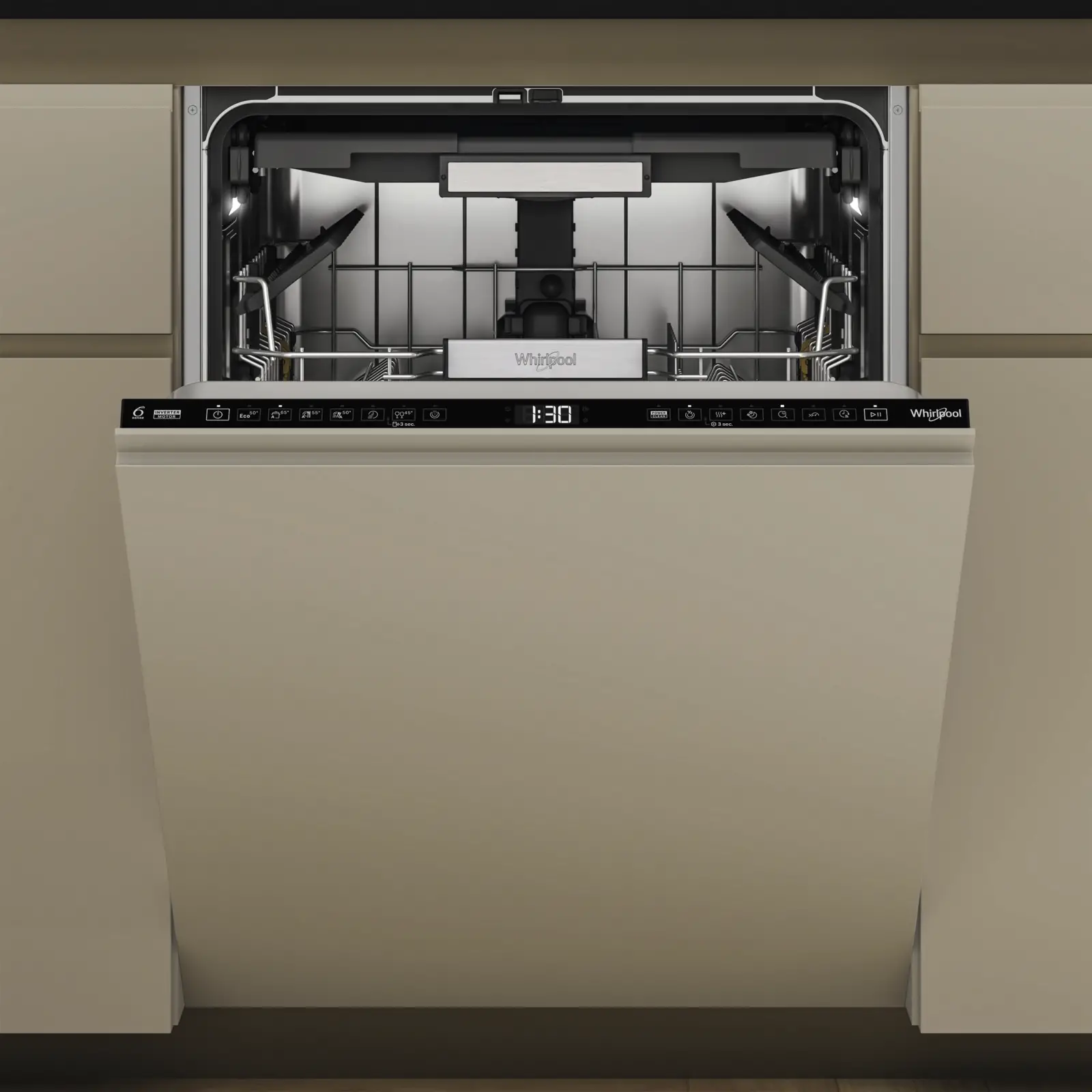 Whirlpool WH7IA115B2M3TUS0 Inbouw Vaatwasser