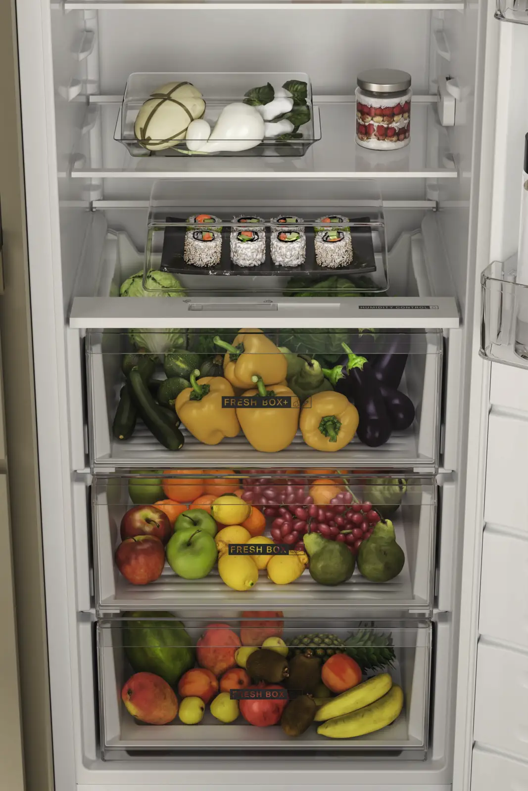 Whirlpool WHSD18A021B1 Inbouw Koel-vriescombinatie