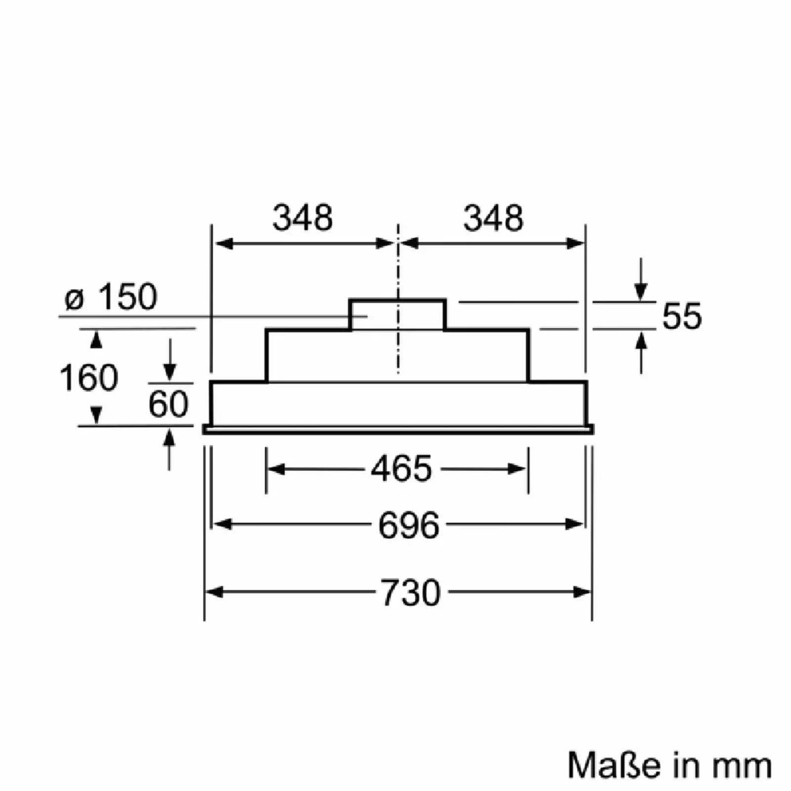Siemens LB75566 iQ300 Afzuigunit 