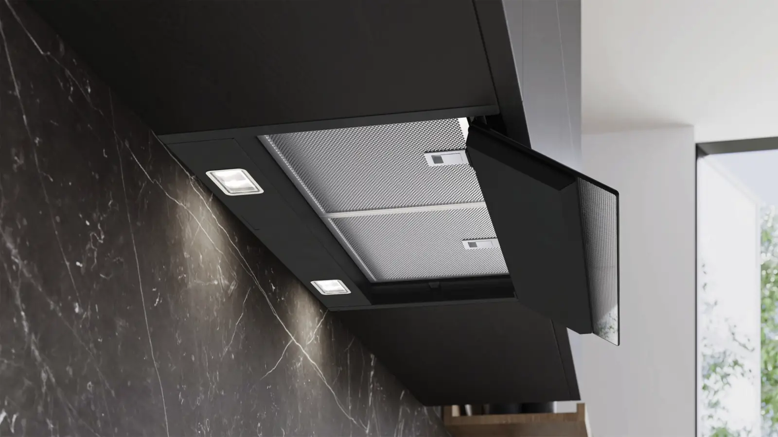 Siemens LJ67BDP60 iQ500 Geïntegreerde Blokdesign Schouwkap