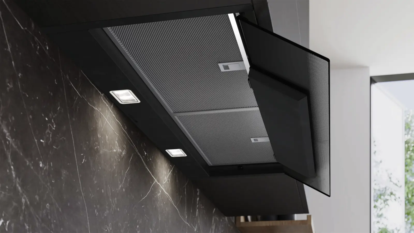 Siemens LJ97BDP60 iQ500 Geïntegreerde Blokdesign Schouwkap