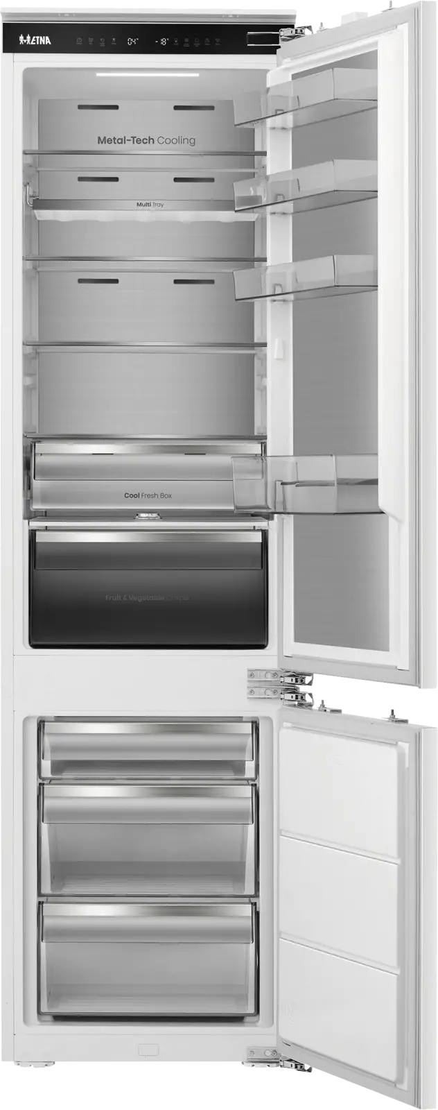 ETNA KCD9178CNF Inbouw Koel-vriescombinatie