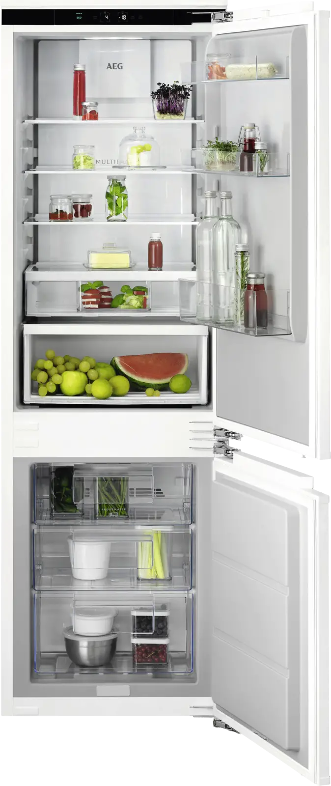 AEG TC7CS181DF 7000 GreenZone Inbouw koel-vriescombinatie