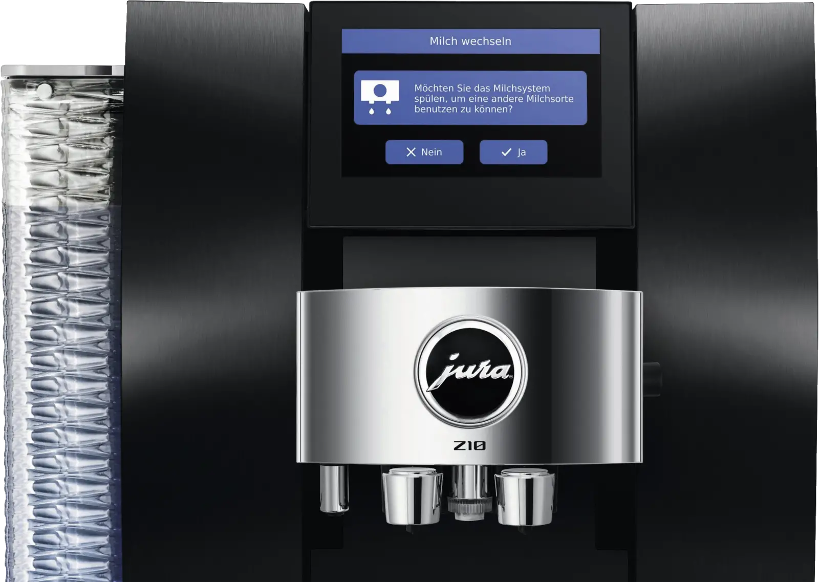 JURA Z10 Aluminium Black (EB) Volautomatische Koffiemachine