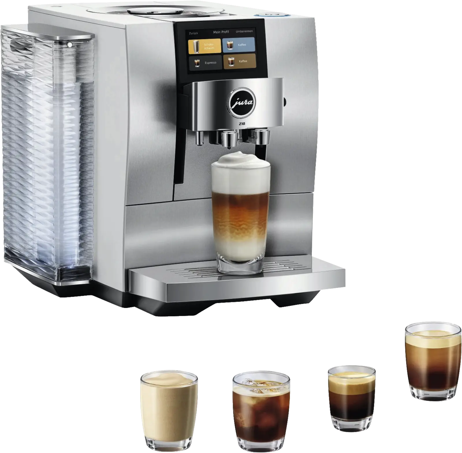 JURA Z10 Aluminium White (EB) Volautomatische Koffiemachine