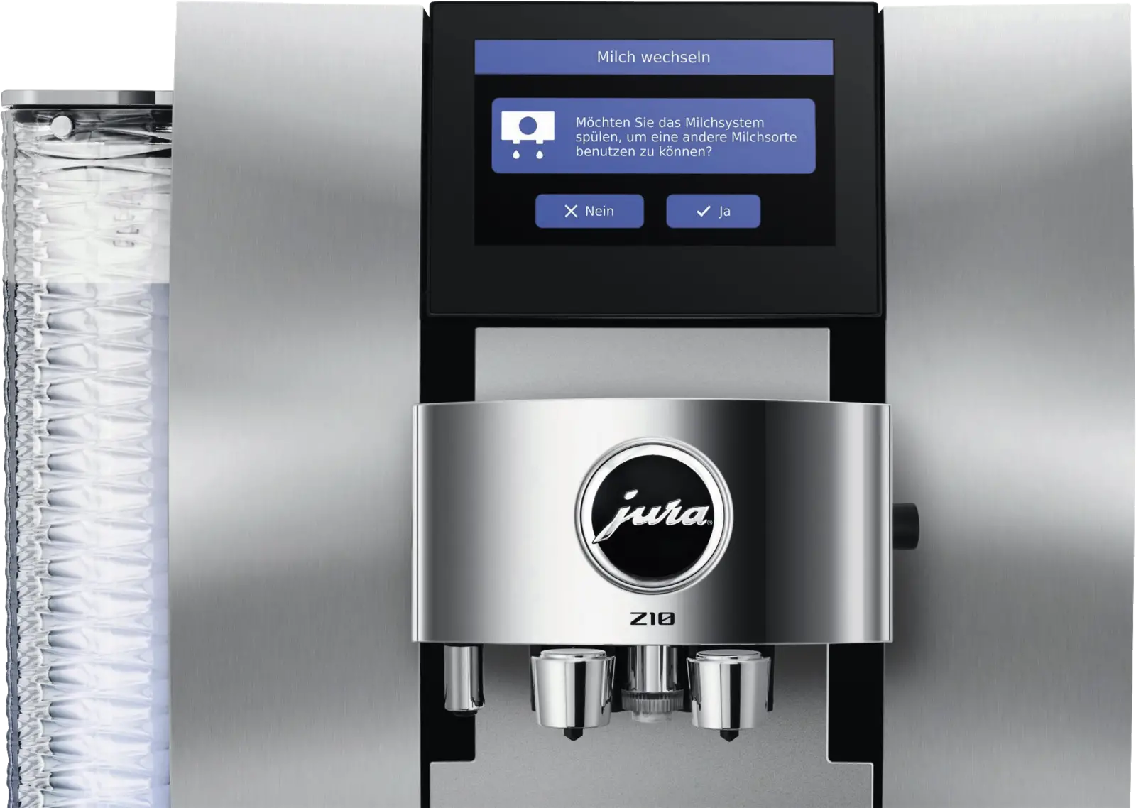 JURA Z10 Aluminium White (EB) Volautomatische Koffiemachine