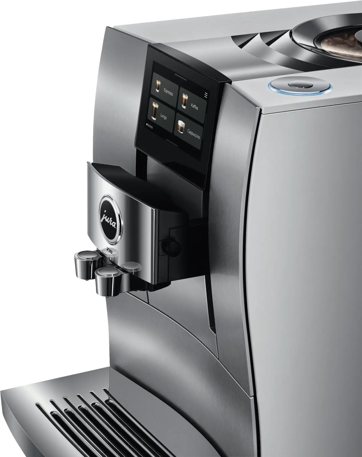 JURA Z10 Aluminium White (EB) Volautomatische Koffiemachine