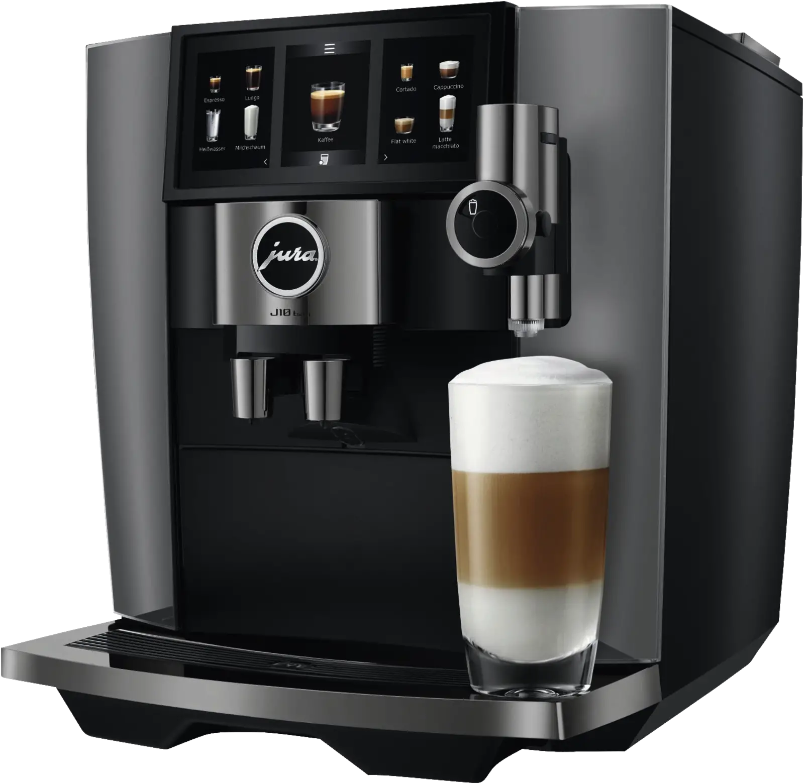 JURA J10 Twin Diamond Onyx (EA) Volautomatische Koffiemachine