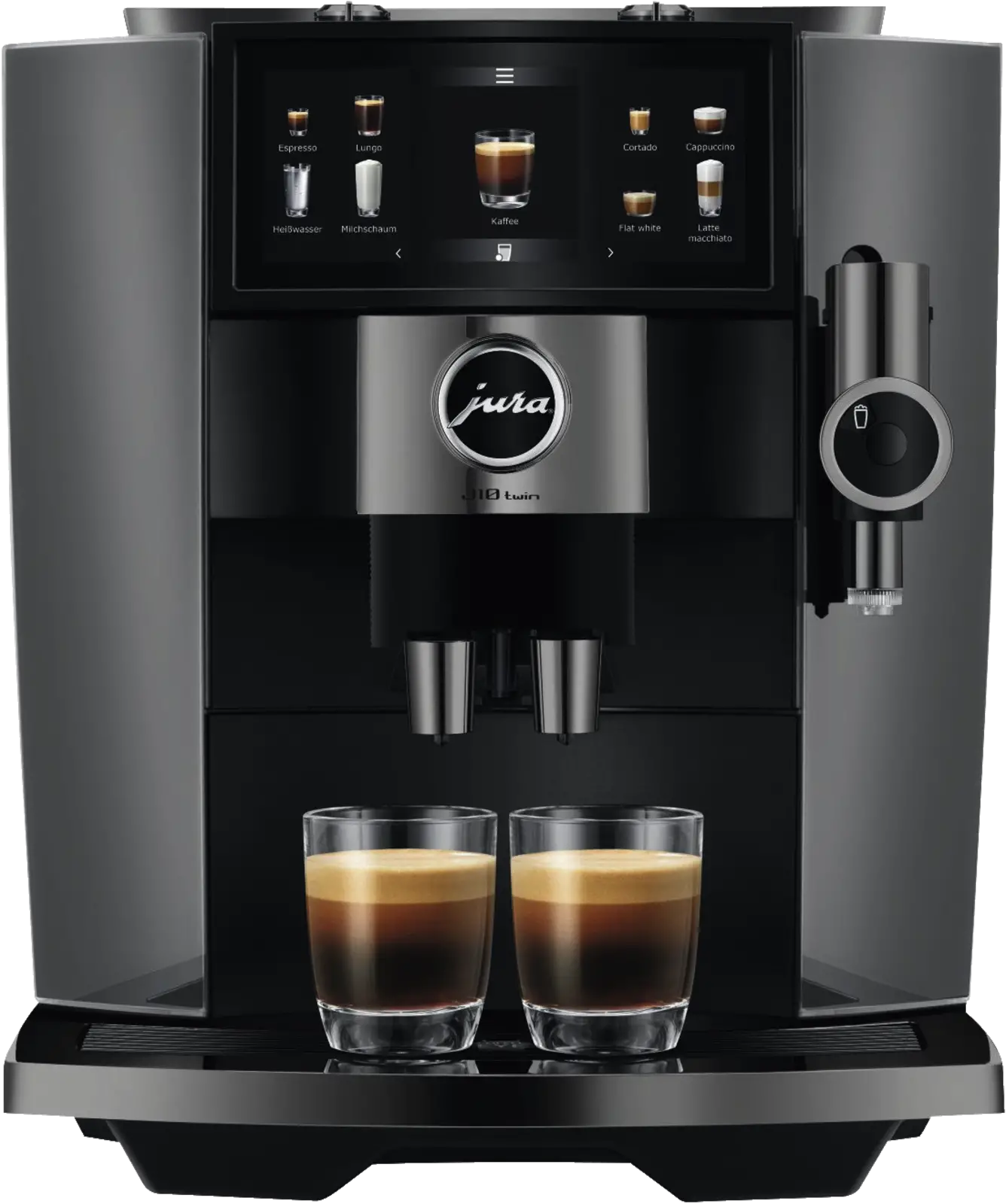 JURA J10 Twin Diamond Onyx (EA) Volautomatische Koffiemachine
