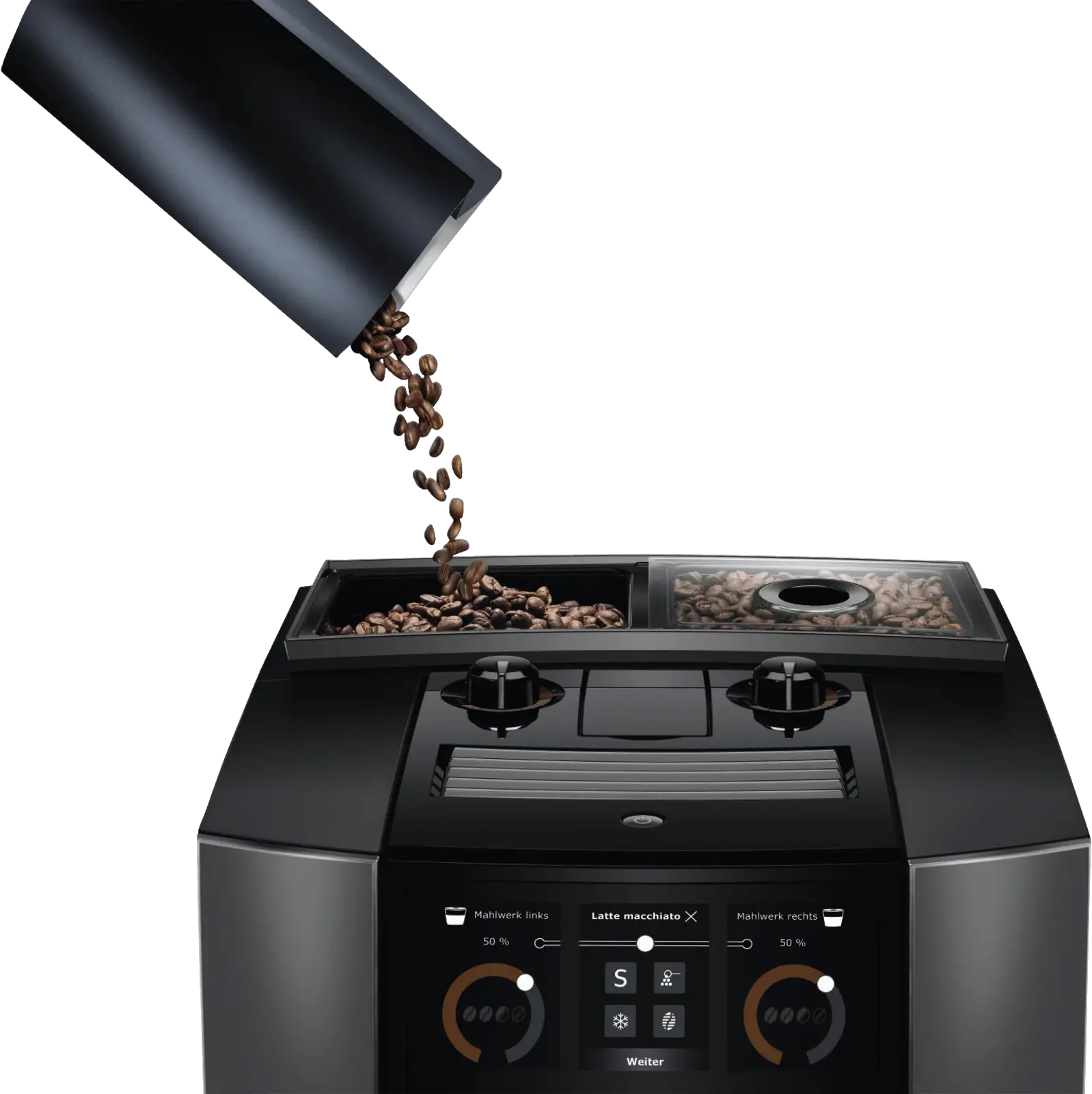 JURA J10 Twin Diamond Onyx (EA) Volautomatische Koffiemachine
