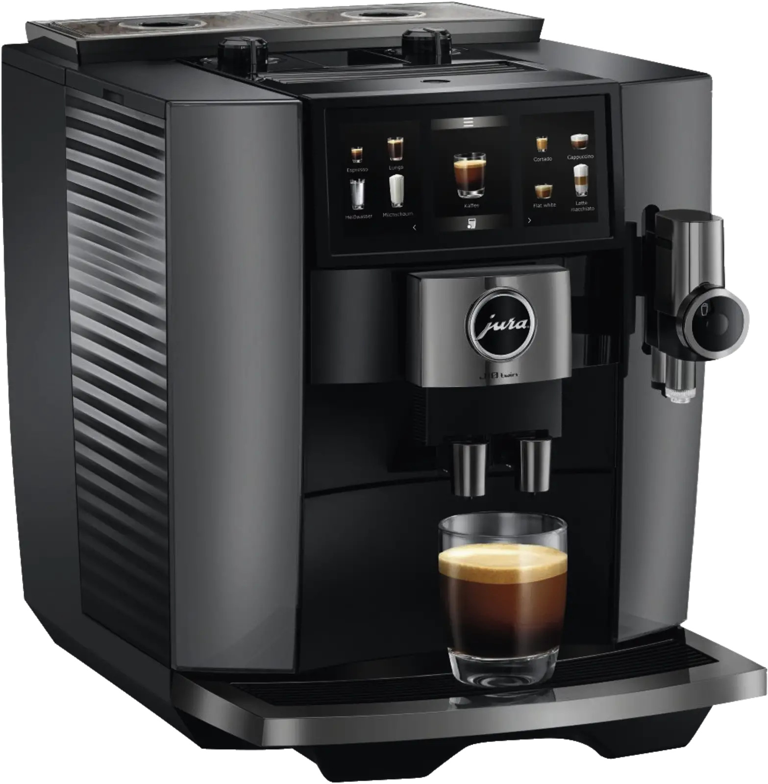 JURA J10 Twin Diamond Onyx (EA) Volautomatische Koffiemachine