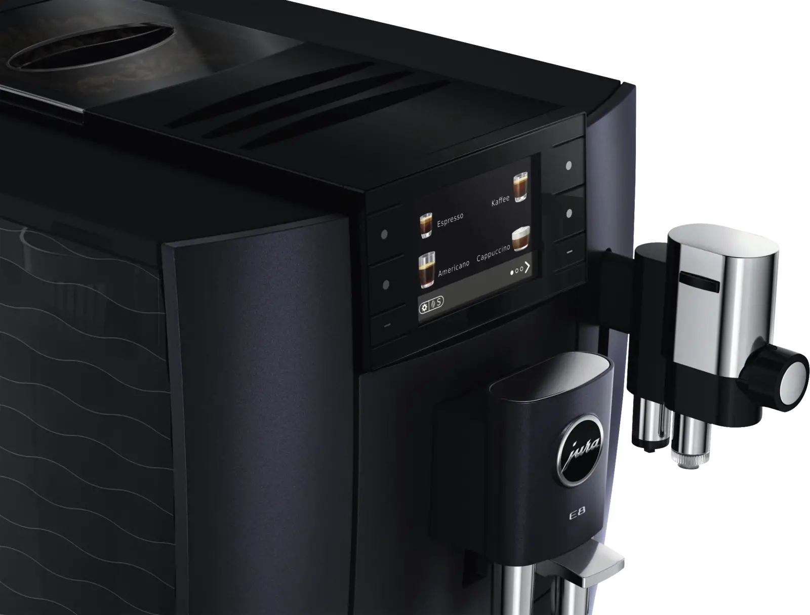 JURA E8 Cosmic Black (ED) Volautomatische Koffiemachine 