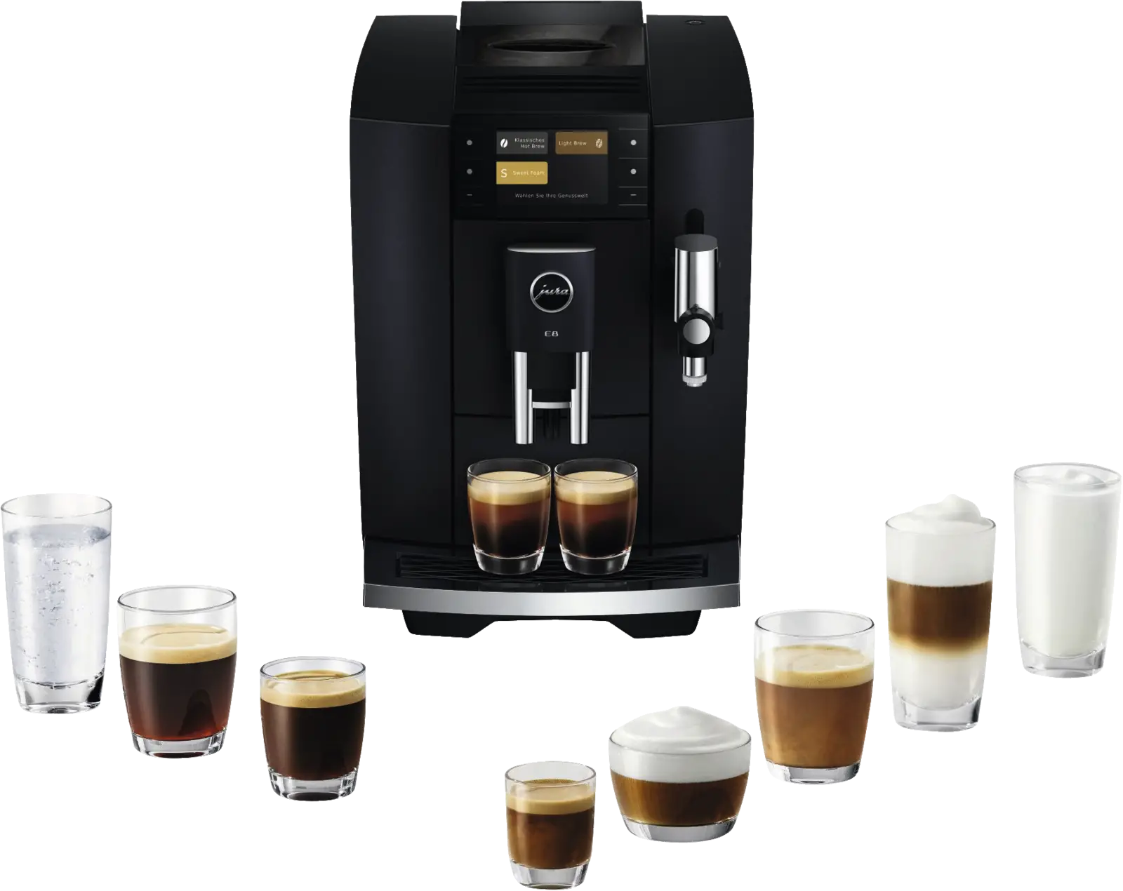 JURA E8 Cosmic Black (ED) Volautomatische Koffiemachine 