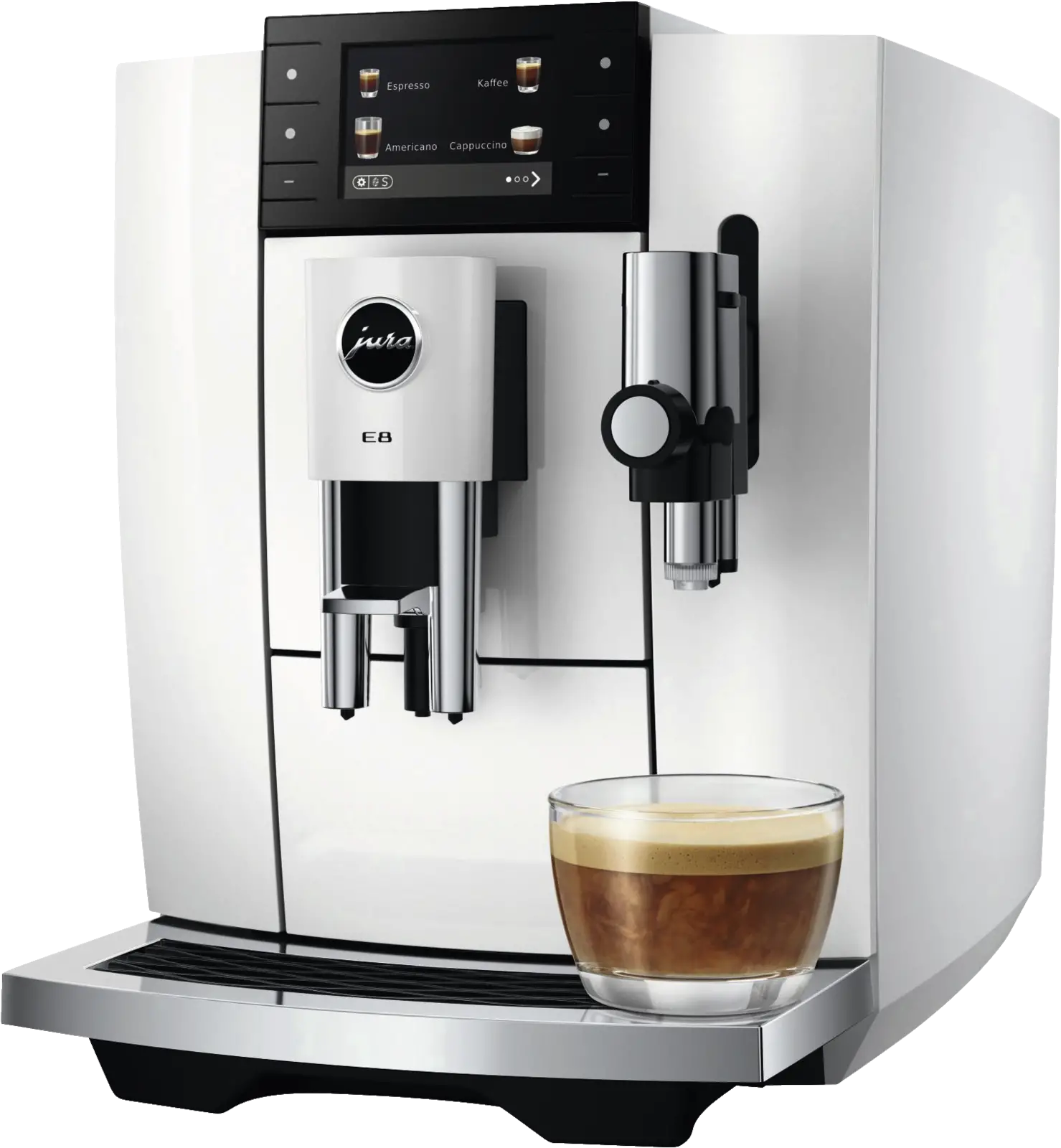 JURA E8 Piano White (ED) Volautomatische Koffiemachine