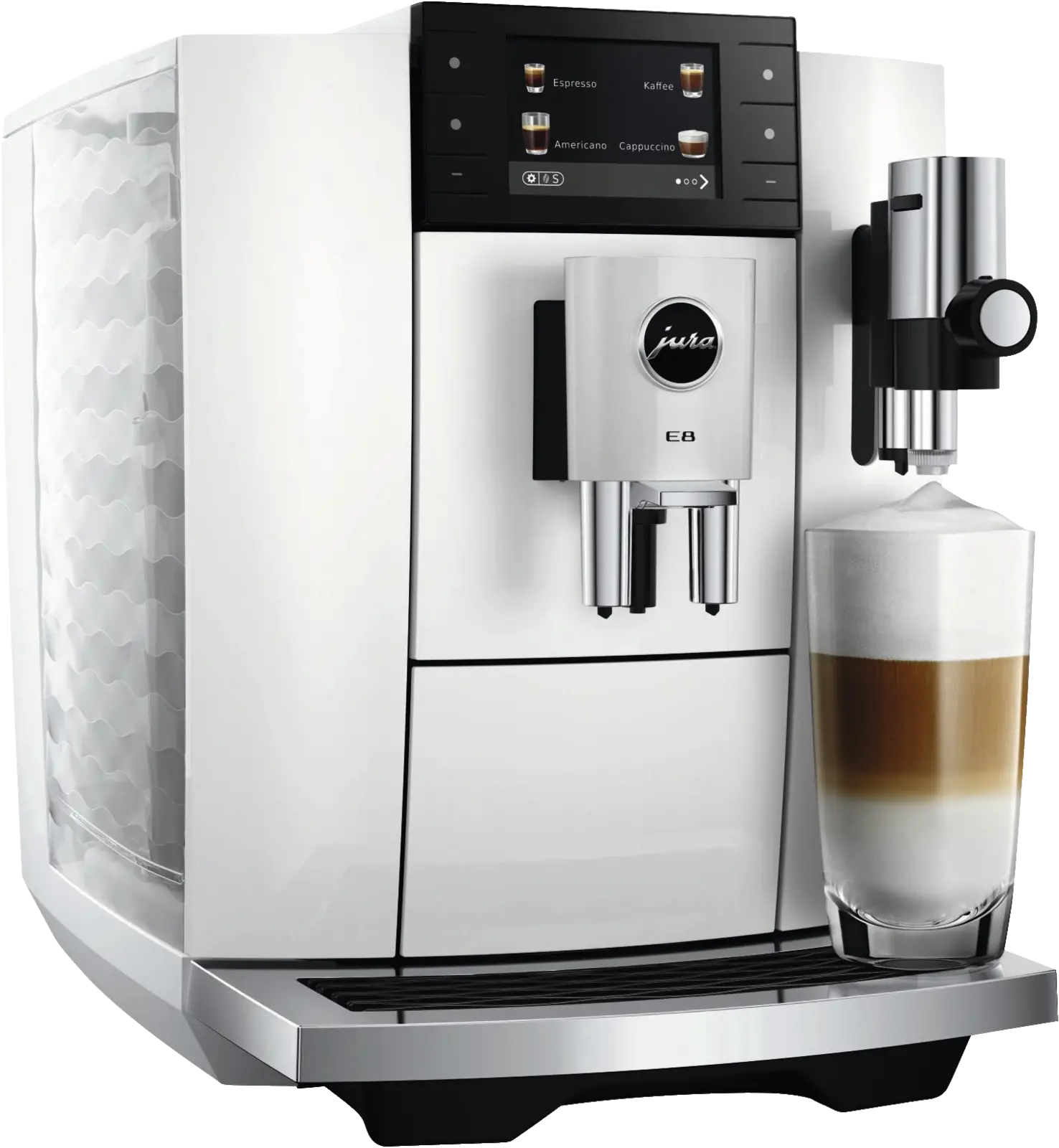 JURA E8 Piano White (ED) Volautomatische Koffiemachine