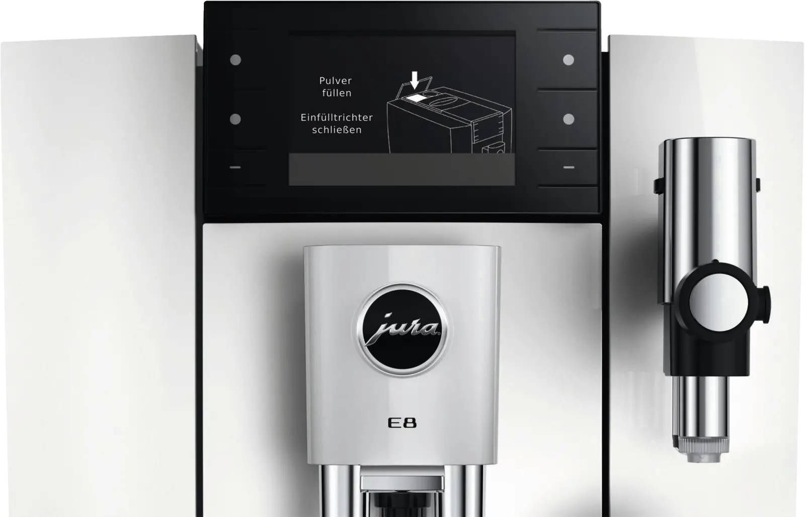 JURA E8 Piano White (ED) Volautomatische Koffiemachine