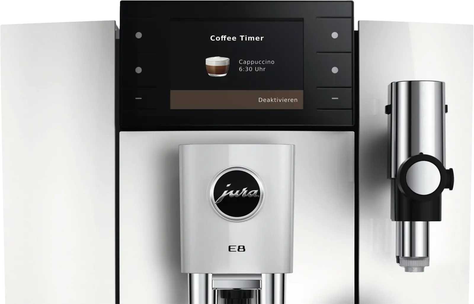 JURA E8 Piano White (ED) Volautomatische Koffiemachine