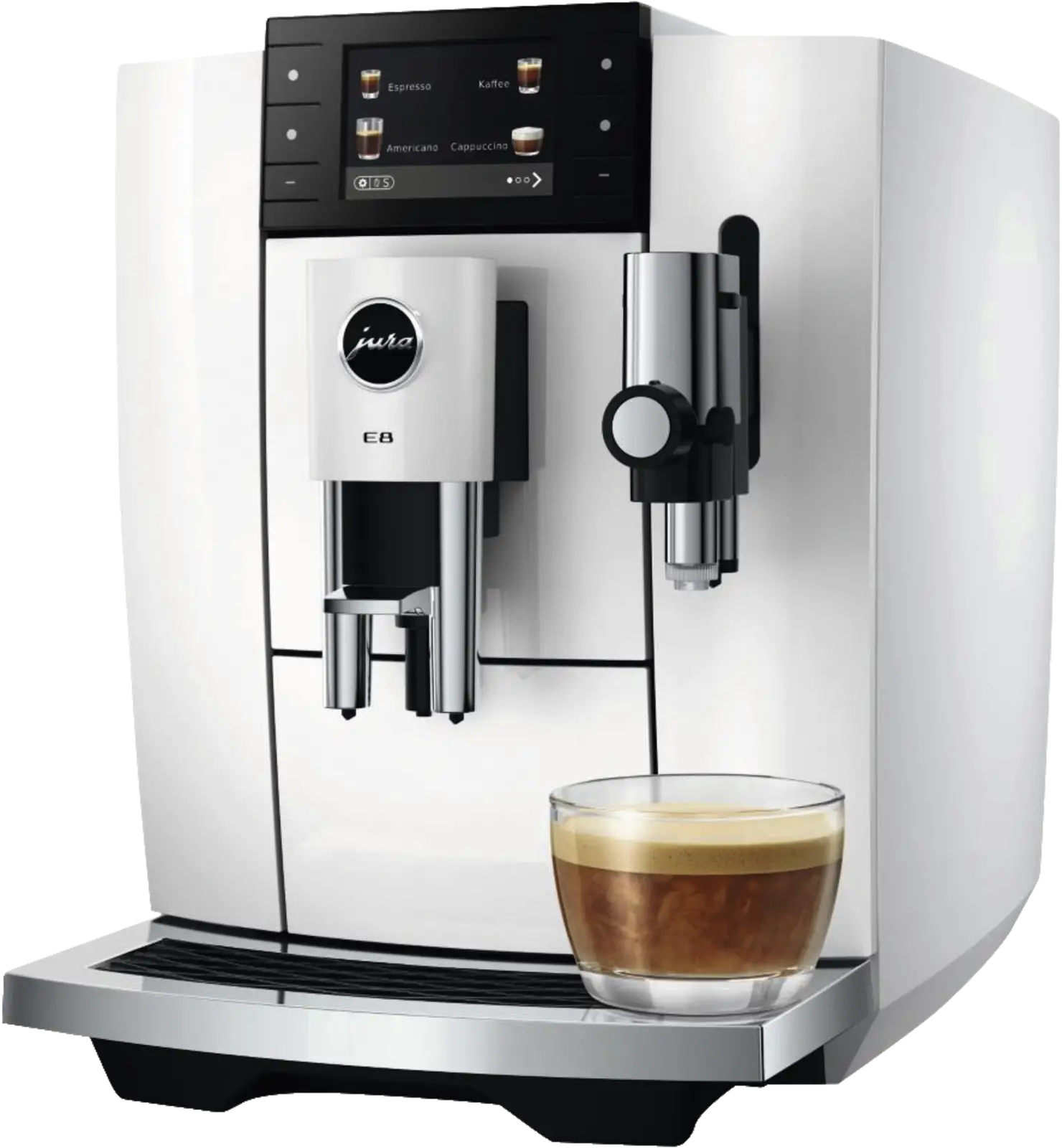 JURA E8 Piano White (ED) Volautomatische Koffiemachine