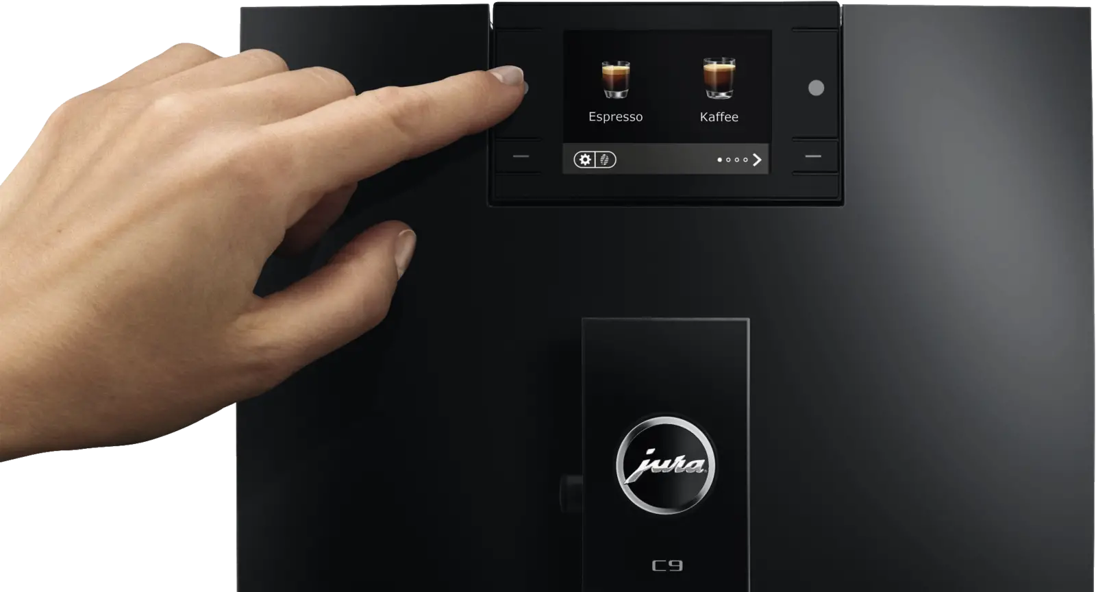 JURA C9 Piano Black (EA) Volautomatische Koffiemachine