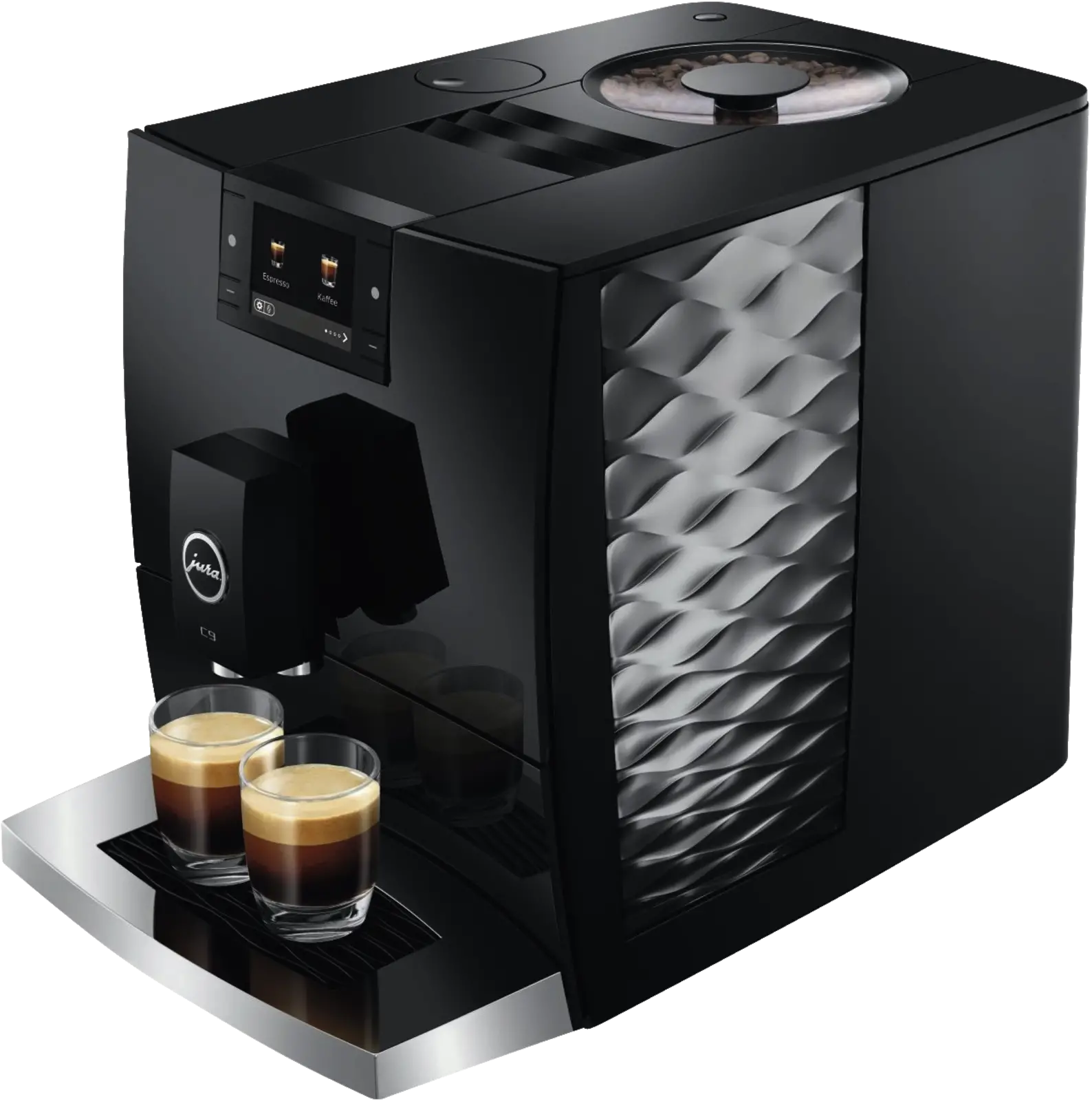 JURA C9 Piano Black (EA) Volautomatische Koffiemachine