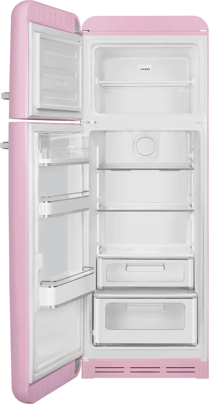 SMEG FAB30LPK6 Koel-vriescombinatie 50's Style - Roze