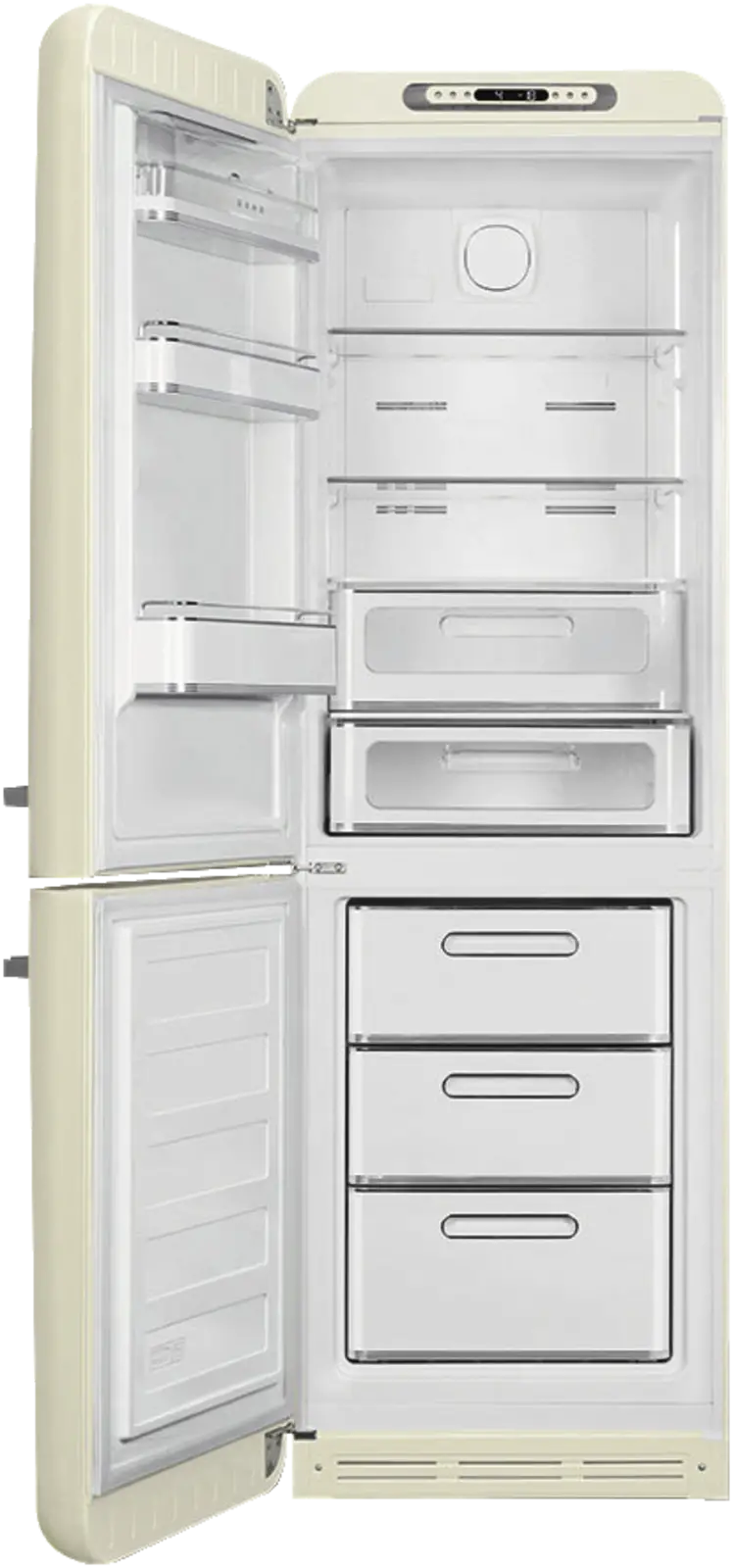 SMEG FAB32LCR6 Koel-vriescombinatie 50's Style - Creme