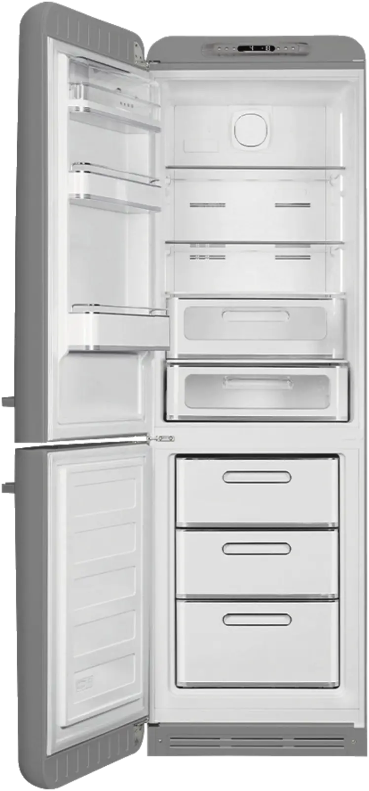 SMEG FAB32LSV6 Koel-vriescombinatie 50's Style - Zilver
