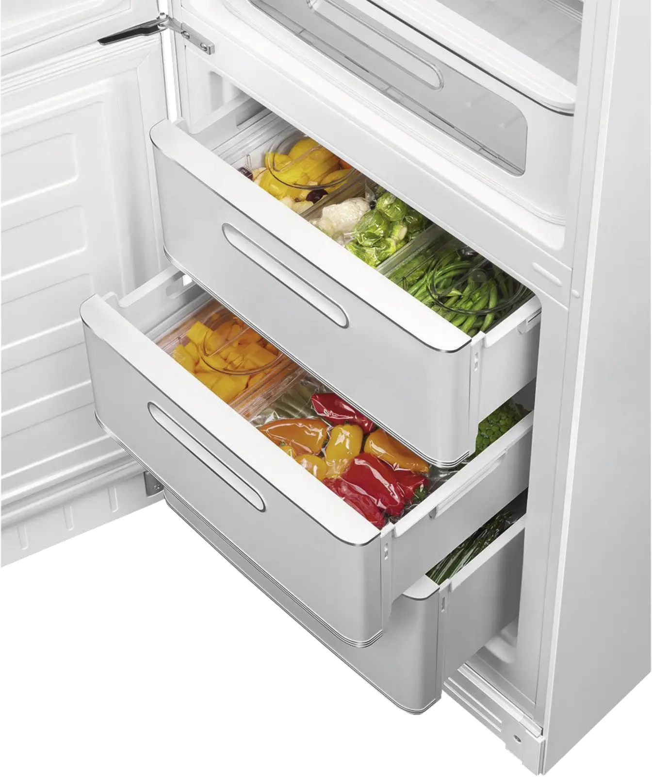SMEG FAB32LWH6 Koel-vriescombinatie 50's Style - Wit