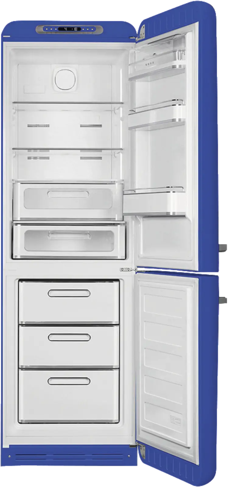 SMEG FAB32RBE6 Koel-vriescombinatie 50's Style - Blauw
