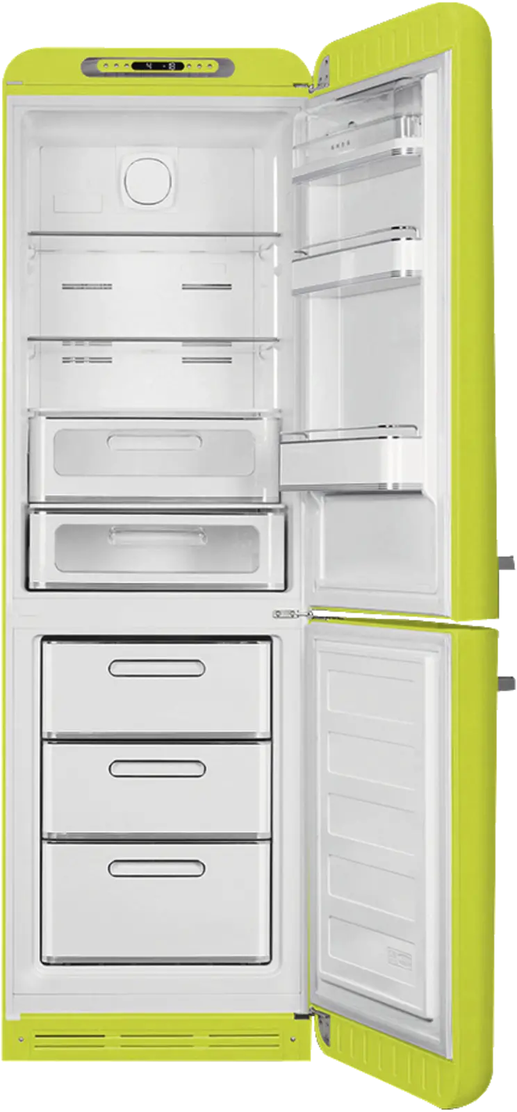 SMEG FAB32RLI6 Koel-vriescombinatie 50's Style - Limegroen