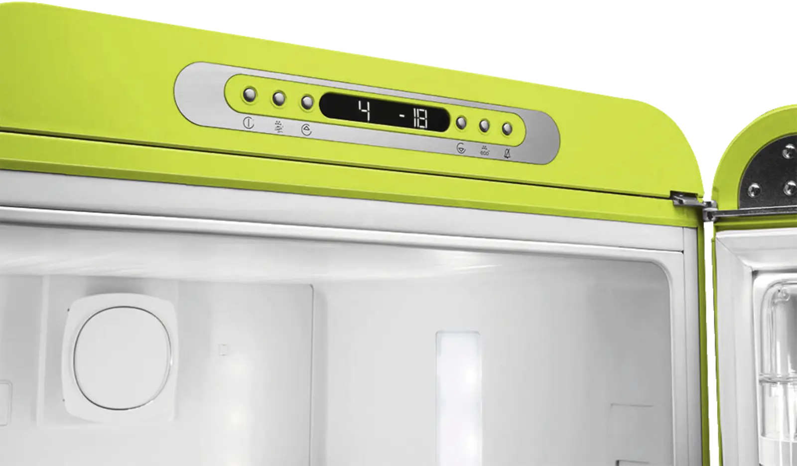 SMEG FAB32RLI6 Koel-vriescombinatie 50's Style - Limegroen