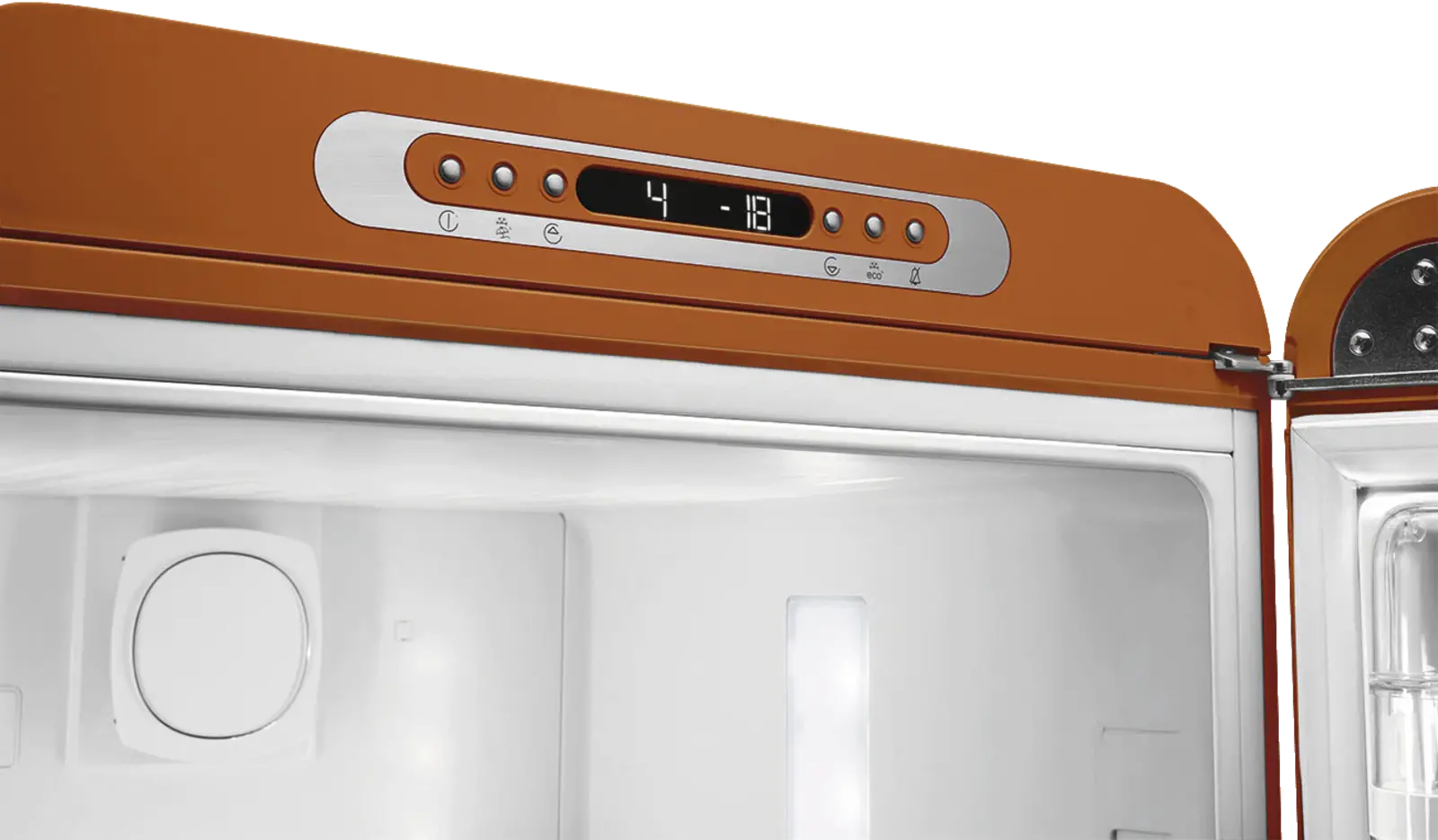 SMEG FAB32ROR6 Koel-vriescombinatie 50's Style - Oranje