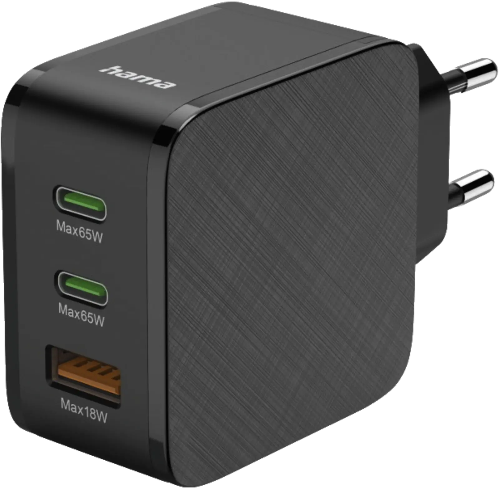 201961 Snellader, 2x USB-C PD, 1x USB-A QC, 65 W
