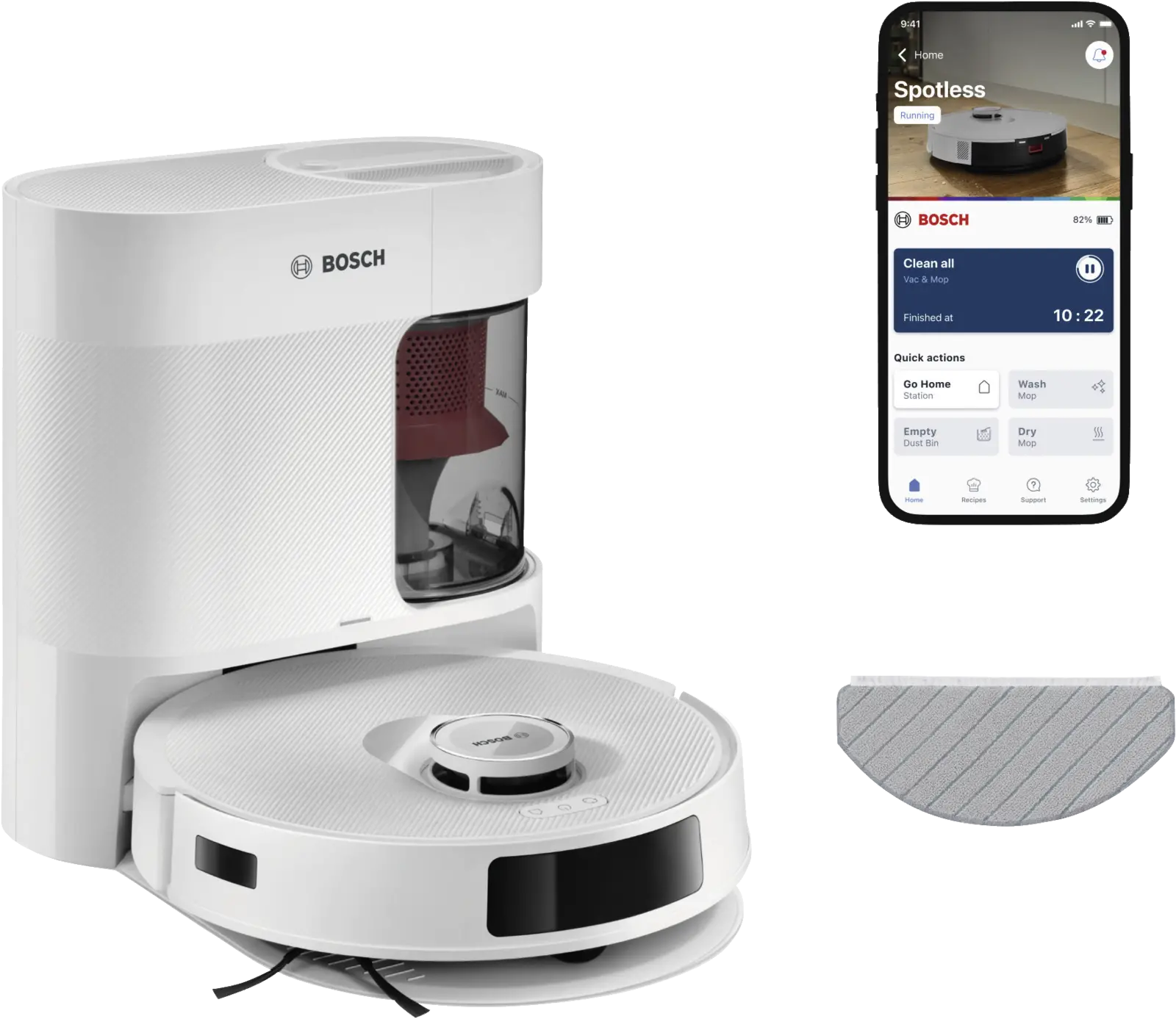 BOSCH BCRD2W Robotstofzuiger