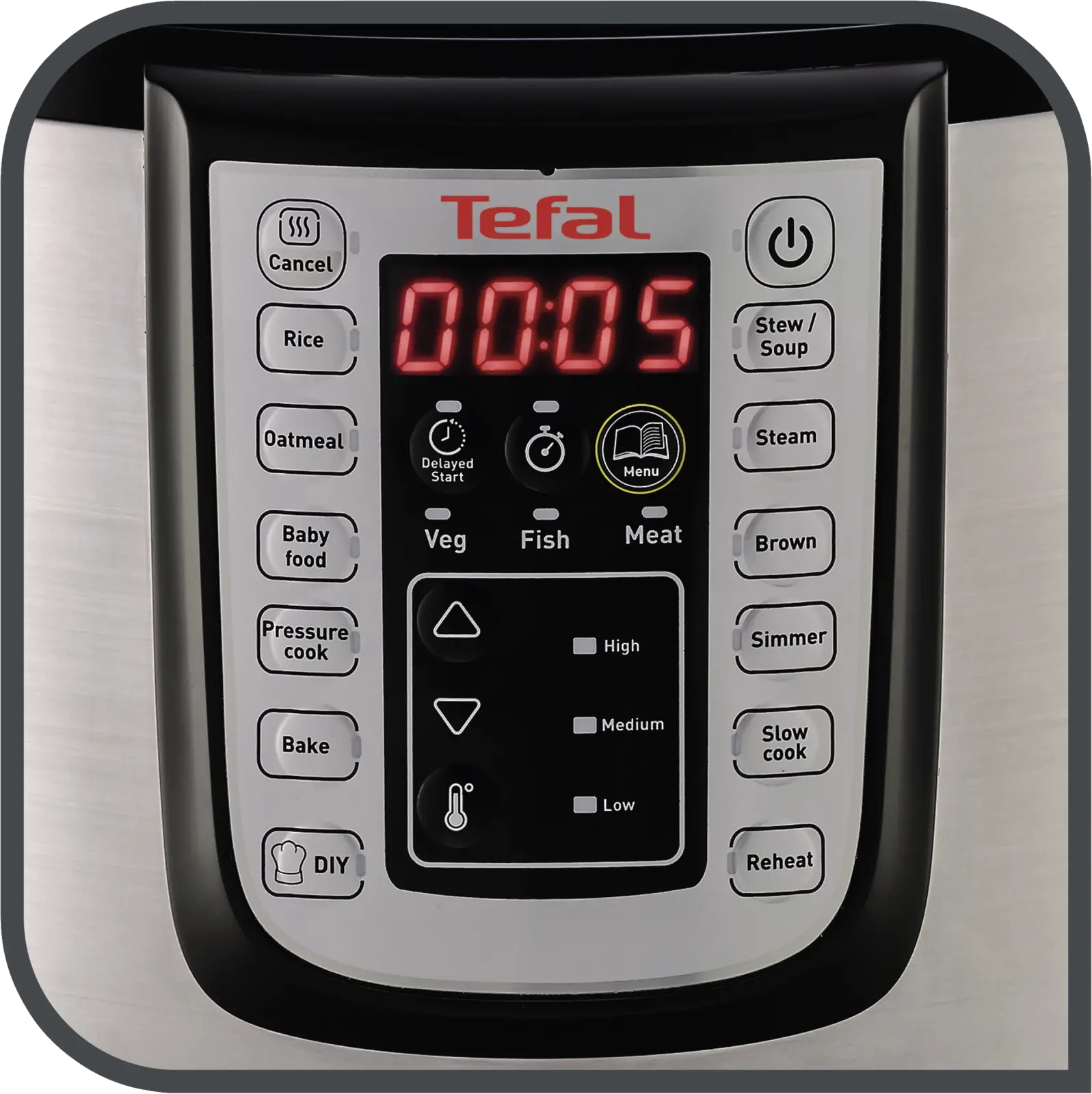 Tefal CY505EF0 Fast & Delicious All-in-One Slowcooker