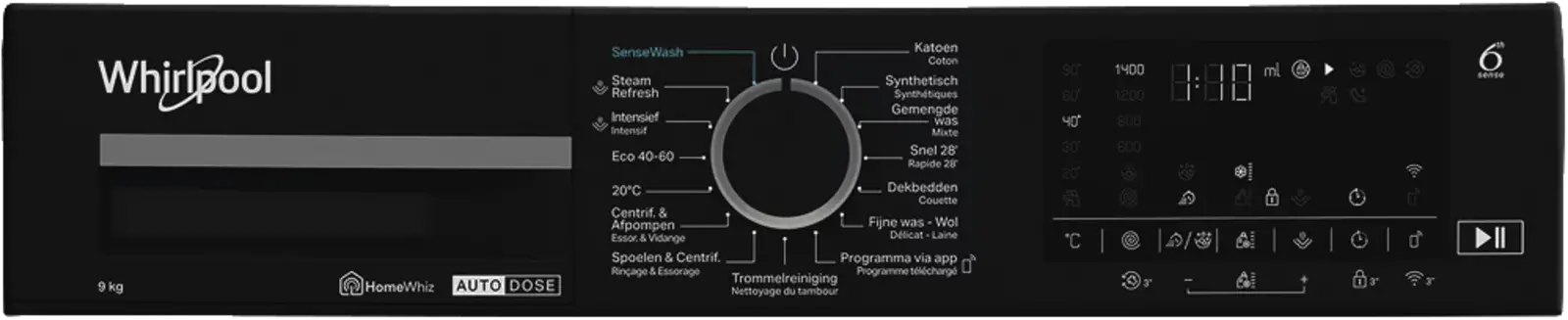 Whirlpool WPM 97W ADS BE Wasmachine