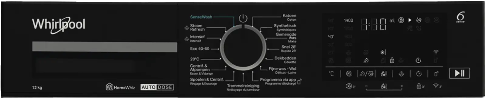 Whirlpool WPM 27W ADS BE Wasmachine