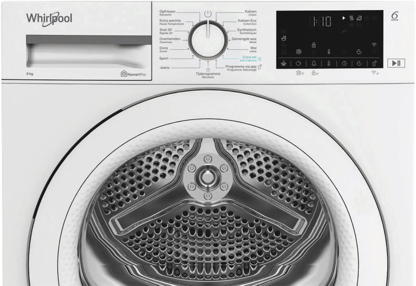 Whirlpool C WD 94M WWS BE Warmtepompdroger