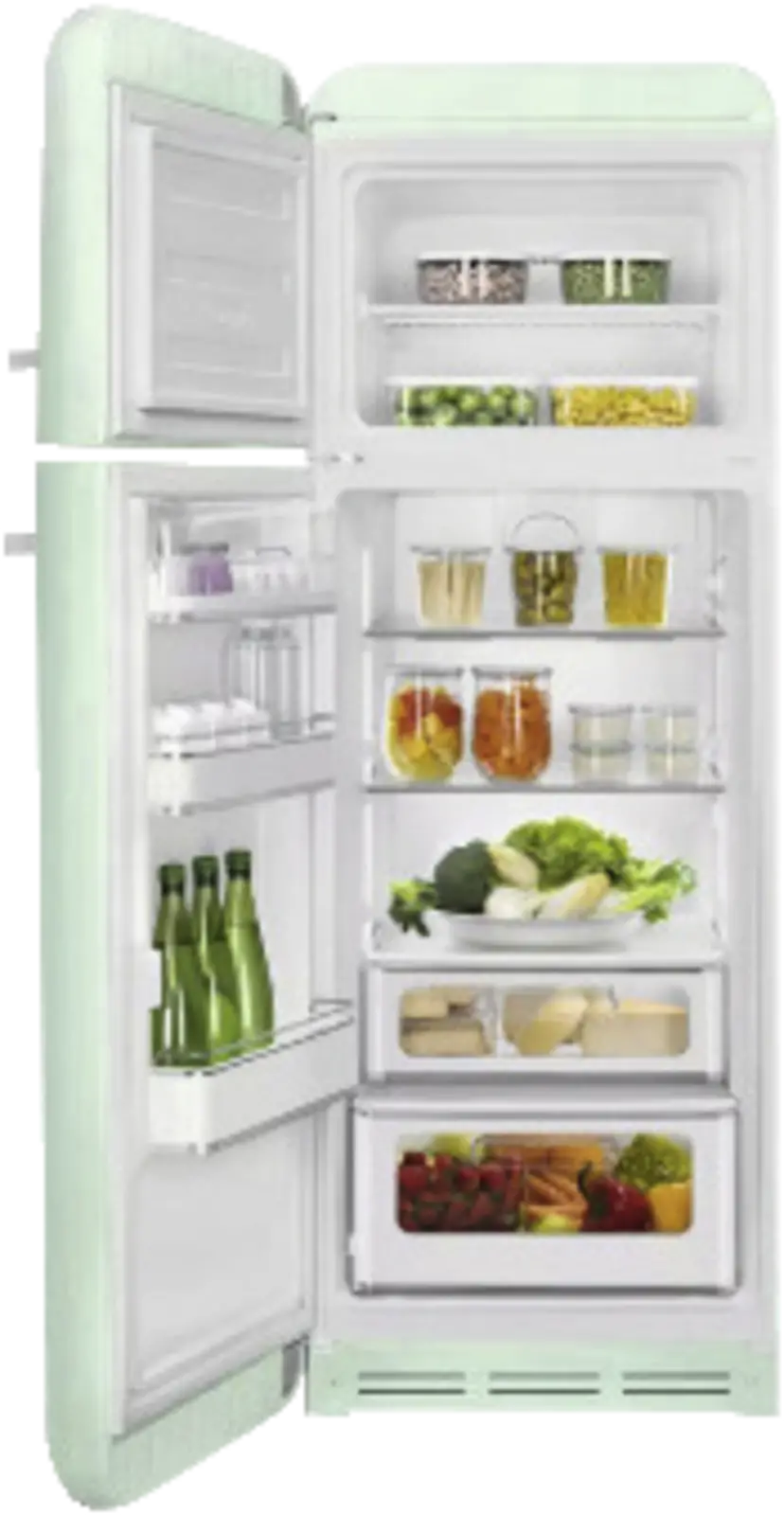 SMEG FAB30LPG6 Koel-vriescombinatie 50"s Style - Pastel Groen
