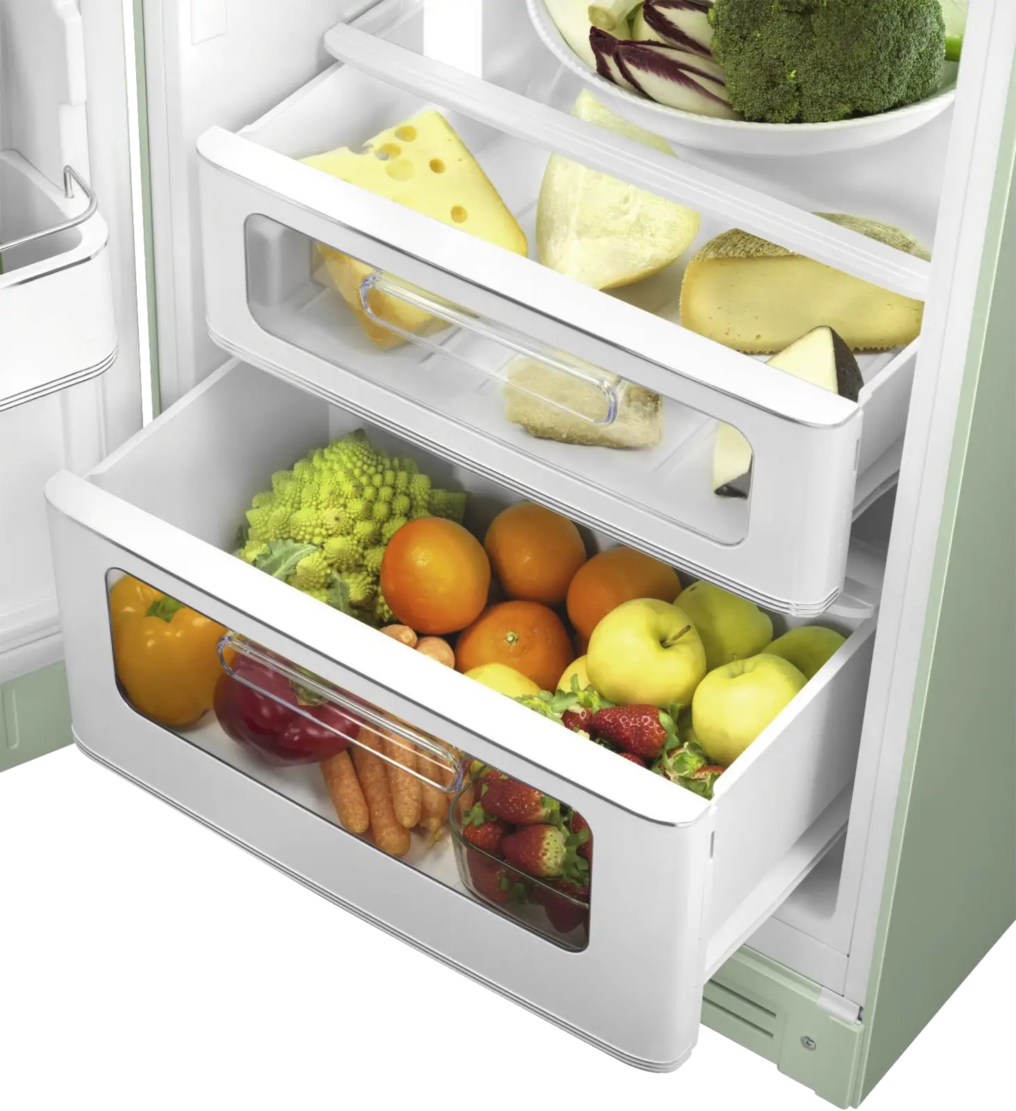 SMEG FAB30LPG6 Koel-vriescombinatie 50"s Style - Pastel Groen