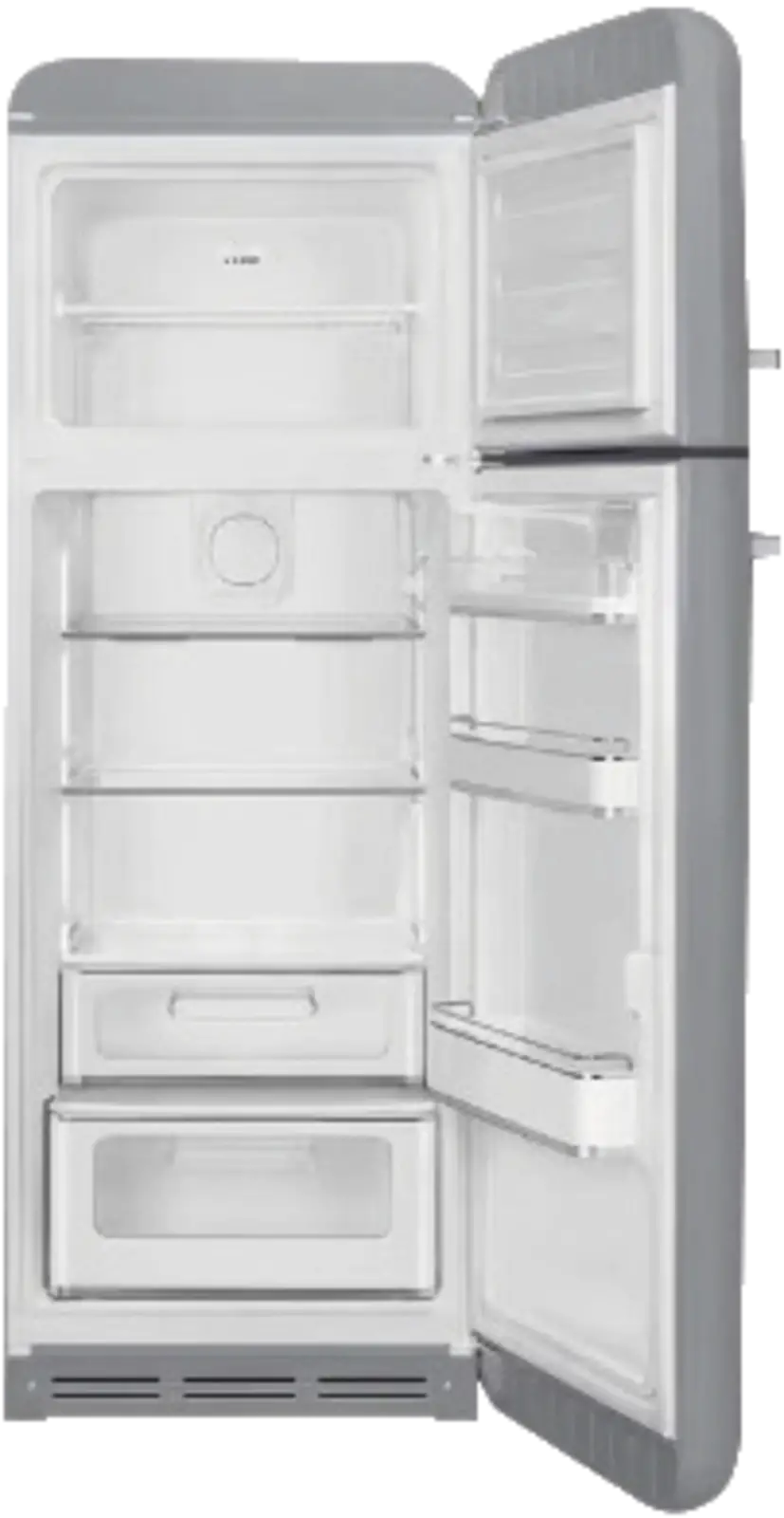 SMEG FAB30RSV6 Koel-vriescombinatie 50's Style - Zilver