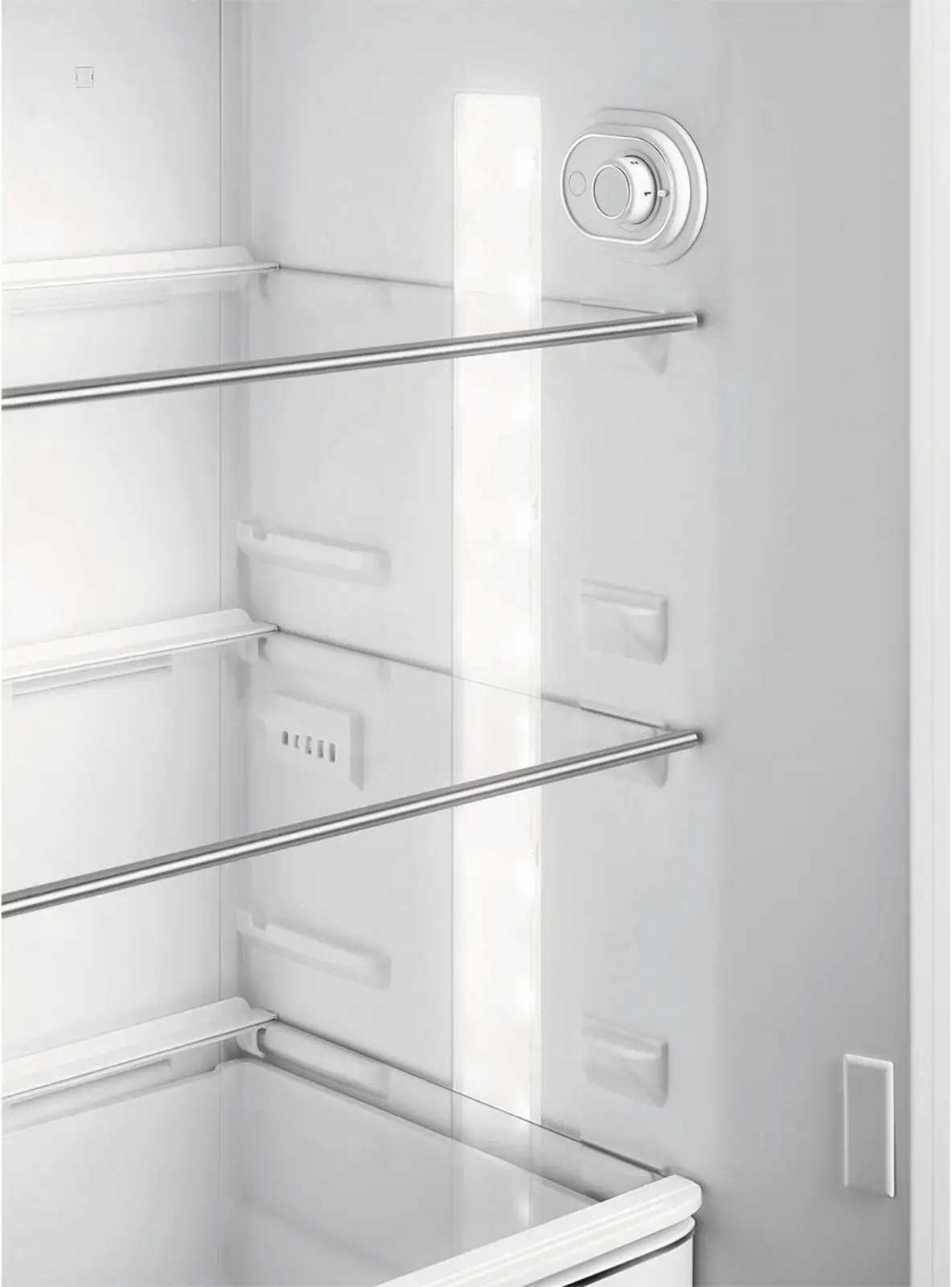 SMEG FAB30RSV6 Koel-vriescombinatie 50's Style - Zilver