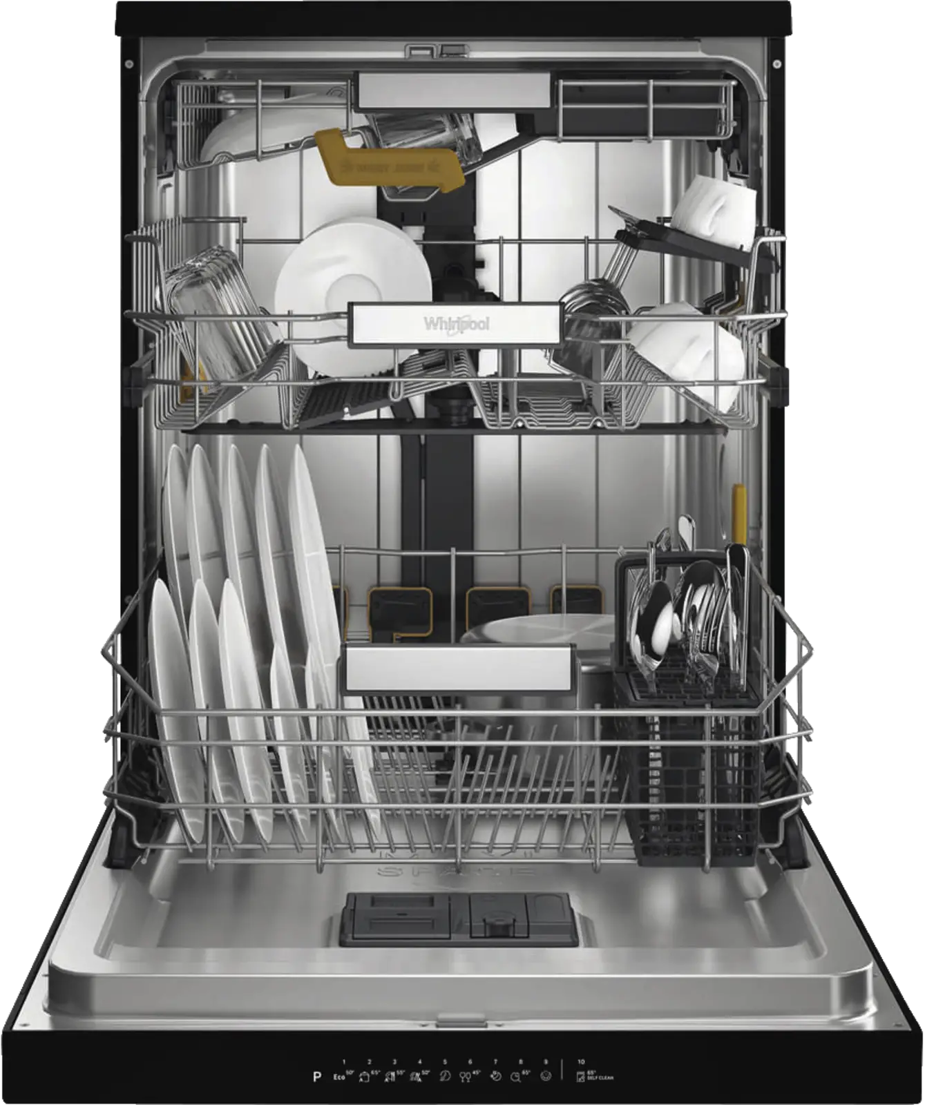 Whirlpool W8F HP51BS Vaatwasser 
