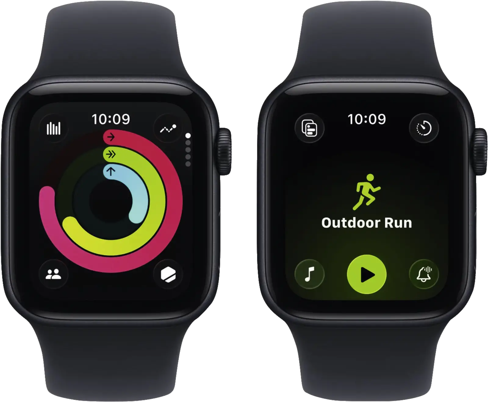 Apple Watch SE 3 40Mm GPS Sportband S/M Zwart
